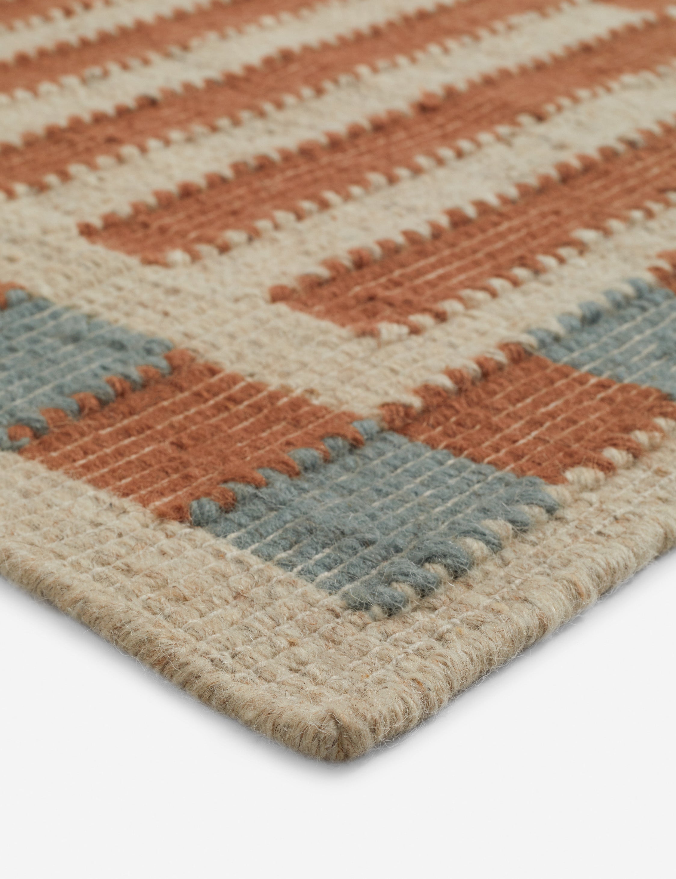 Lulu and Georgia Joslin Flatweave Wool Blend Rug - view 8