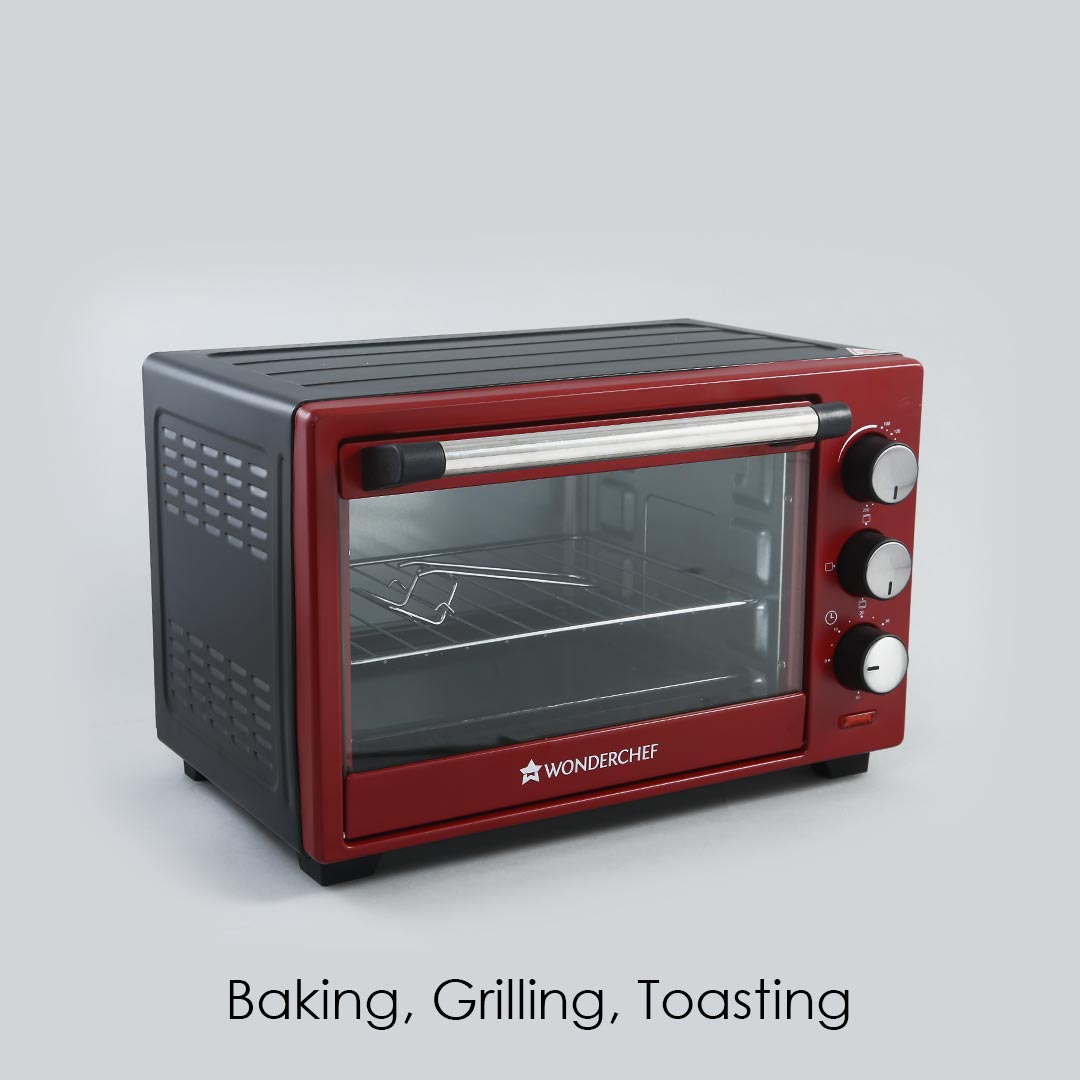 Wonderchef Renewed Oven Toaster Griller (OTG) Crimson Edge - 19 Litres Auto-shut Off - view 3
