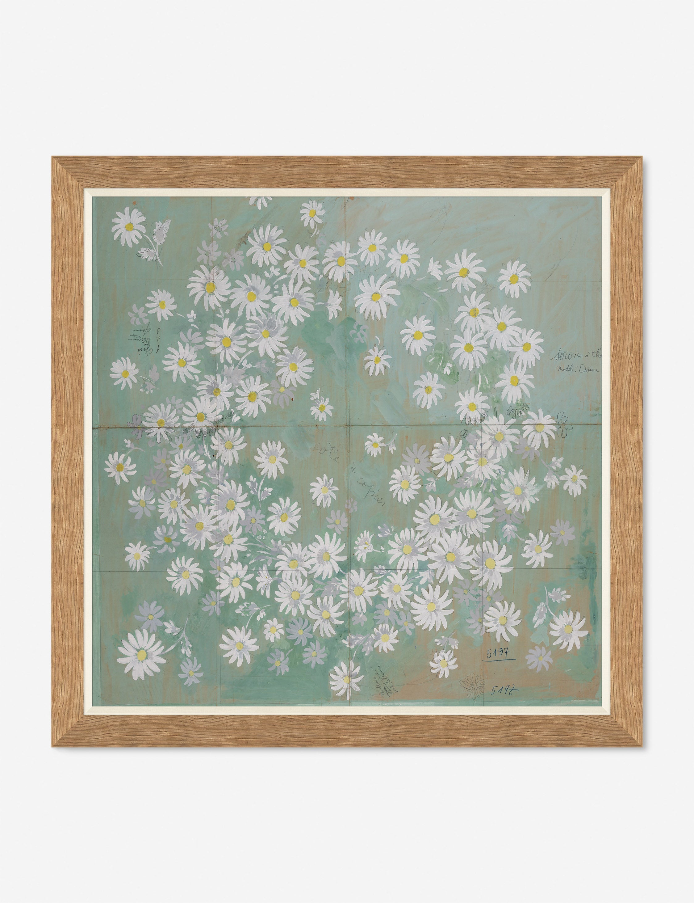 Lulu and Georgia Daisies Print by Paule Marrot