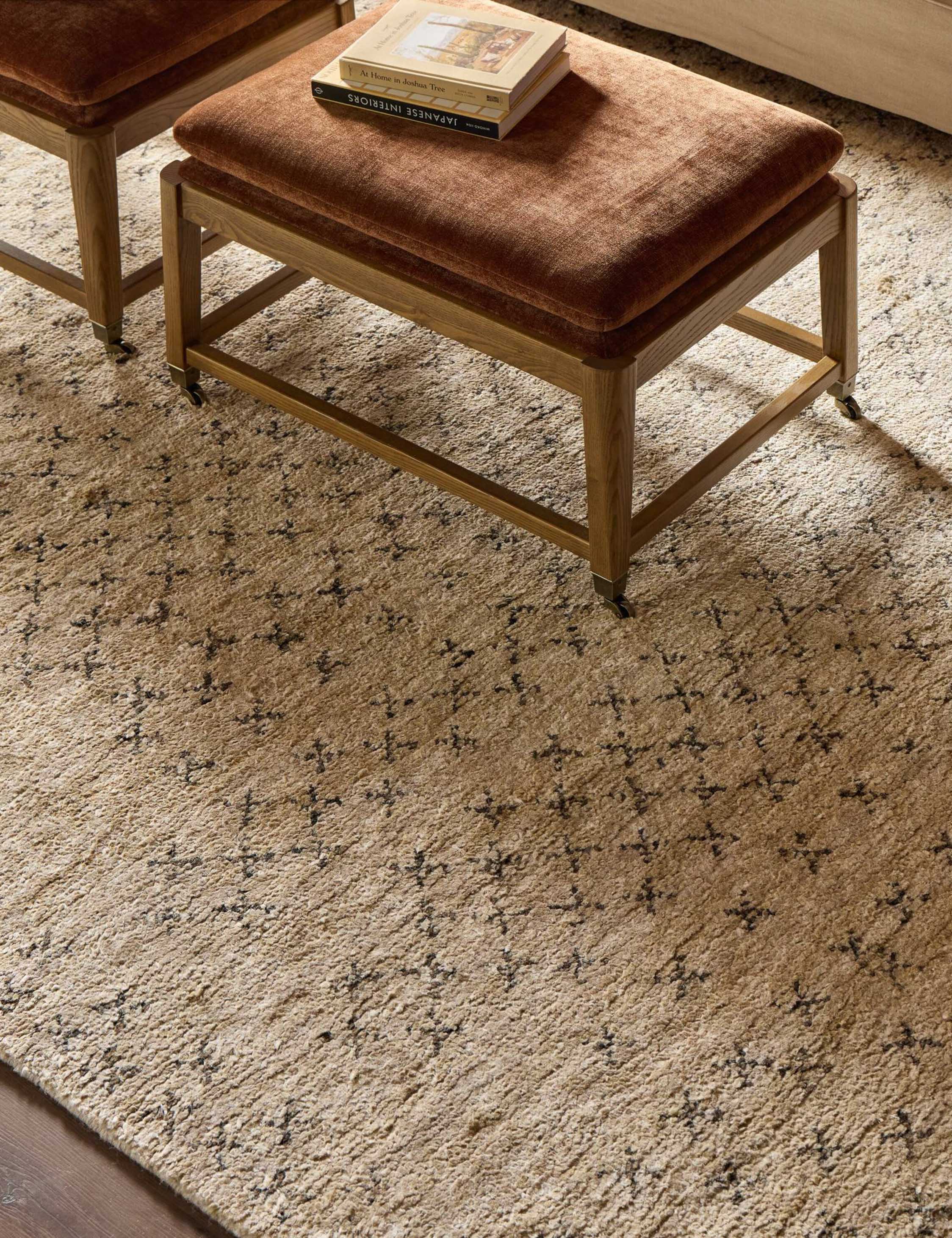 Lulu and Georgia Manolya Hand-Knotted Jute Rug - view 2
