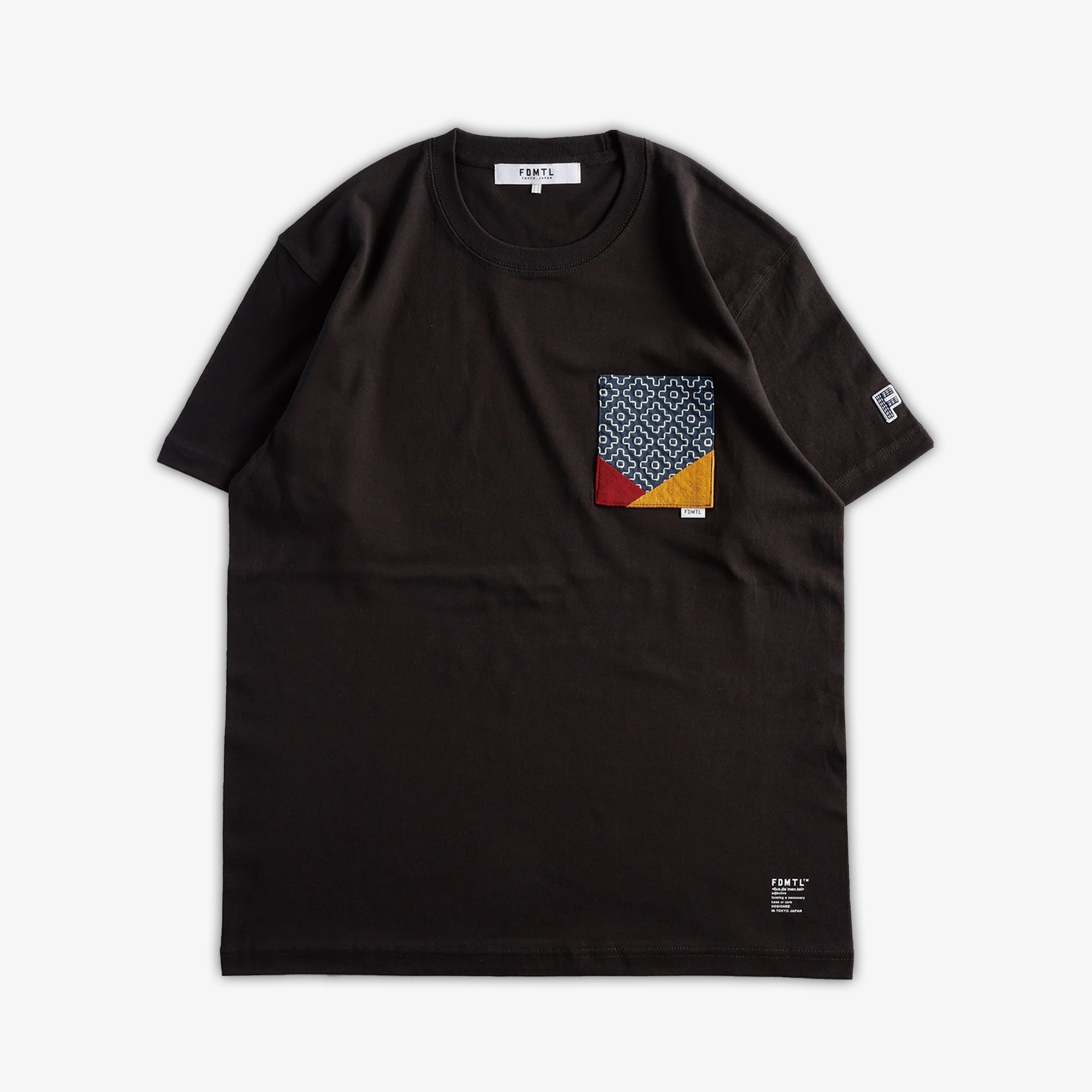 Fdmtl | Origami Tee Sumi { Black - view 2