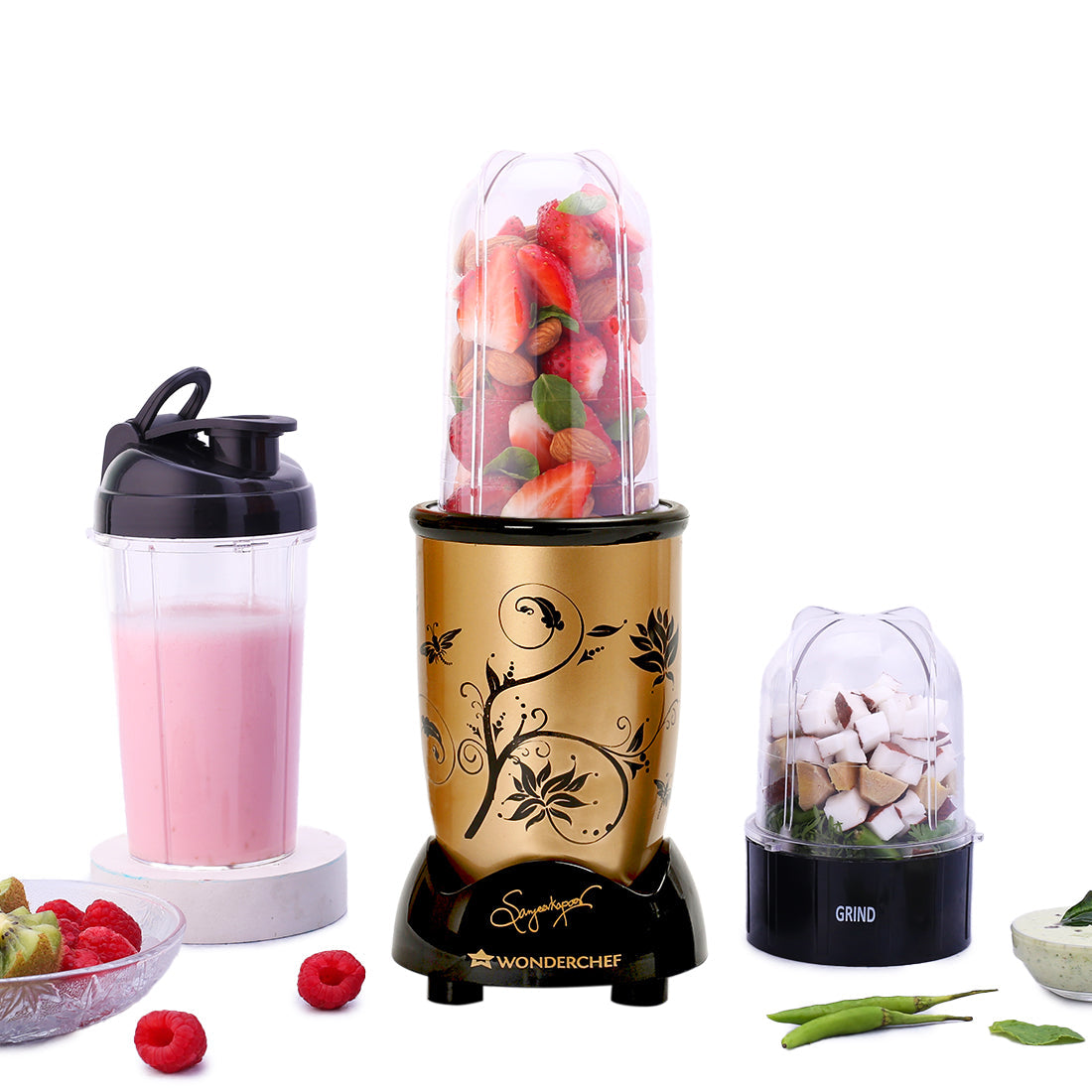 Wonderchef Nutri-blend Mixer Grinder Blender, Smoothie Maker
