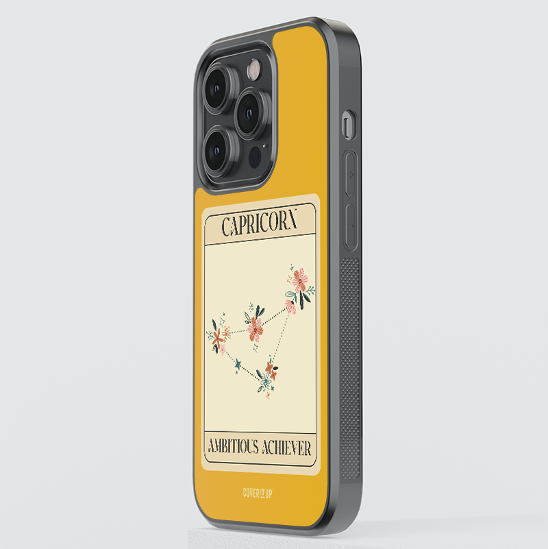 Cover It Up Capricorn Zodiac Glass Case - view 4