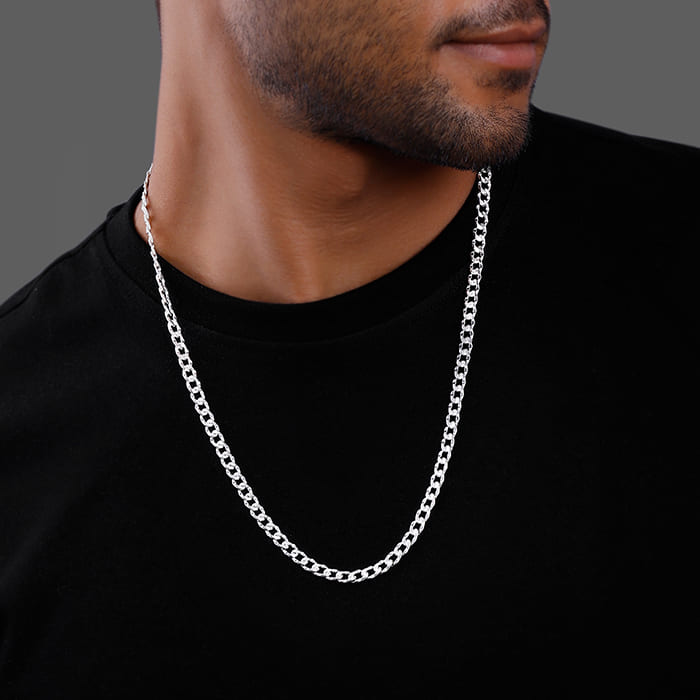 GIVA Jewellery Silver Bravura Chain for Him - view 3