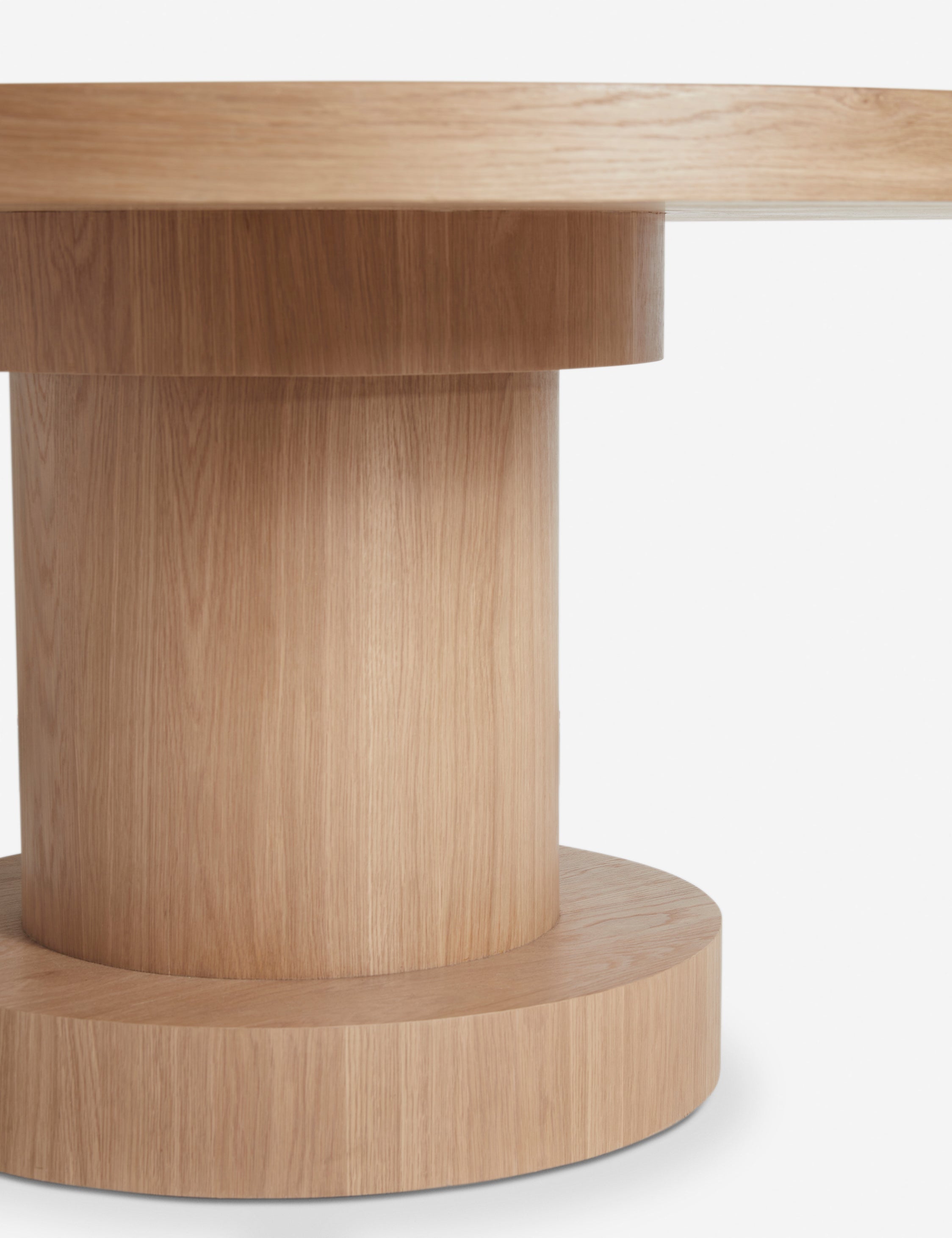 Lulu and Georgia Karine Round Dining Table – Natural - view 6