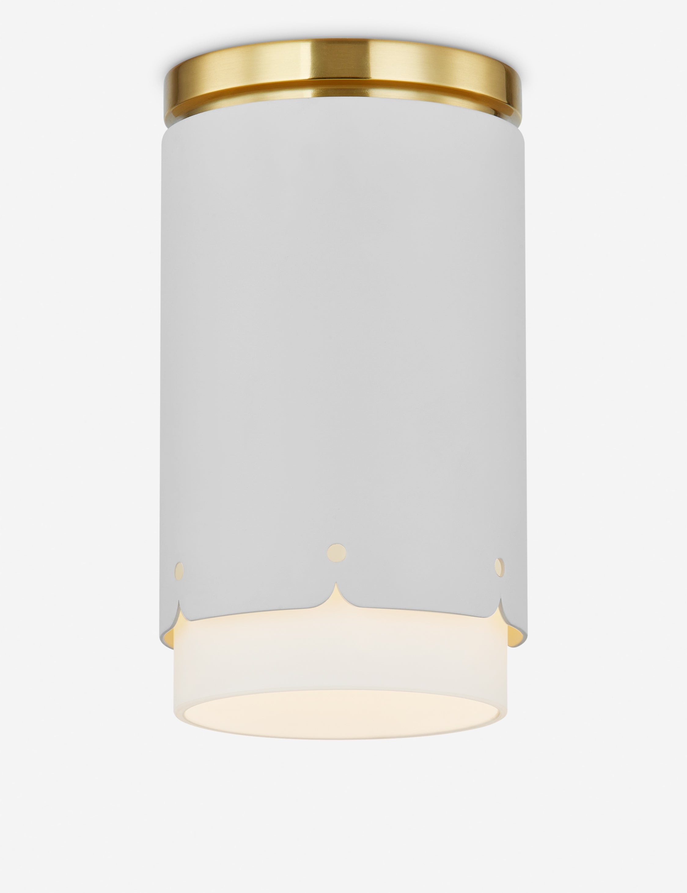 Lulu and Georgia Trenet Flush Mount Light - view 5