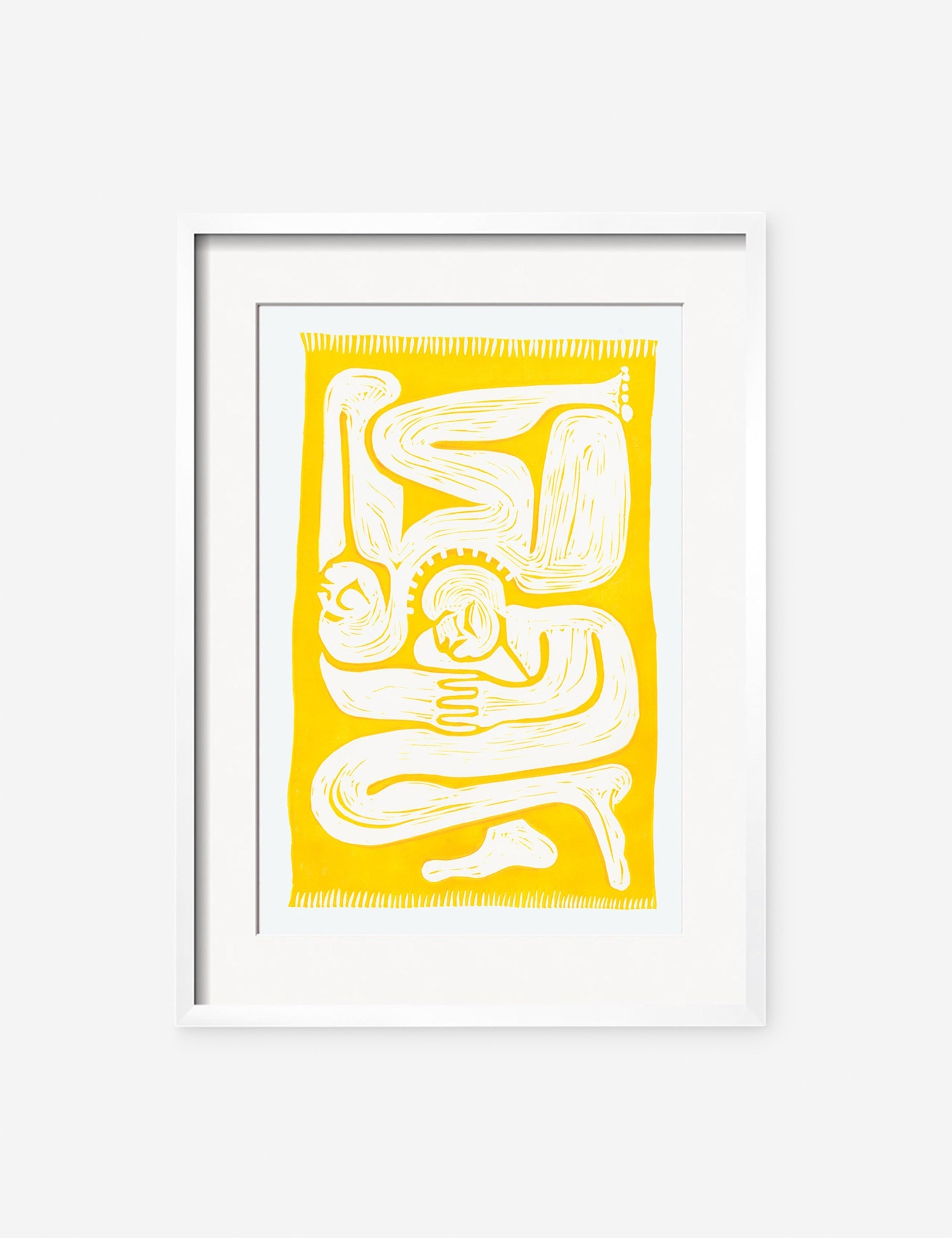 Lulu and Georgia Cloudgazers Print by Adrian Brandon - view 3