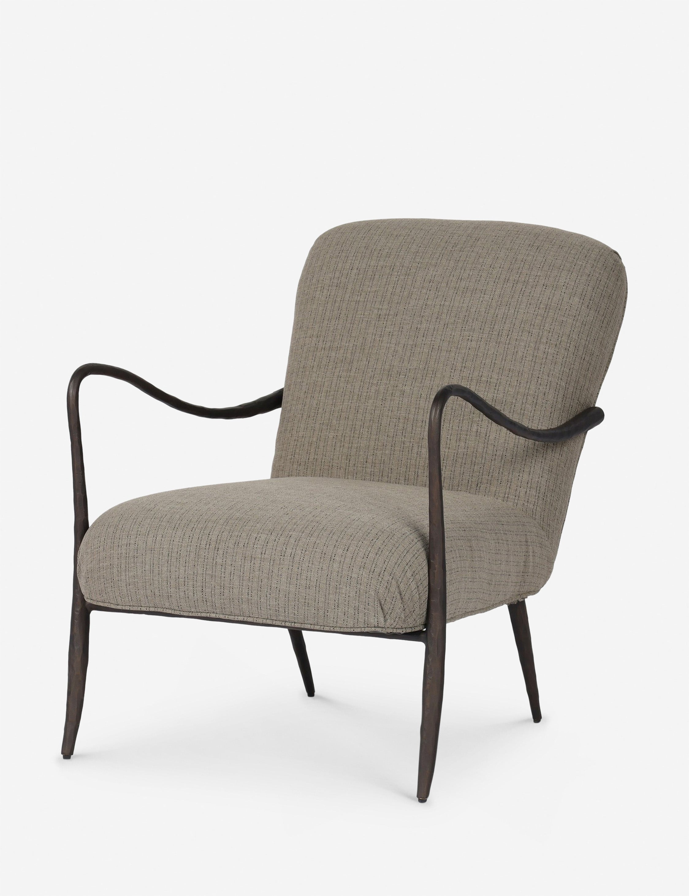 Lulu and Georgia Locke Outdoor Accent Chair by Amber Lewis x Four Hands - view 2