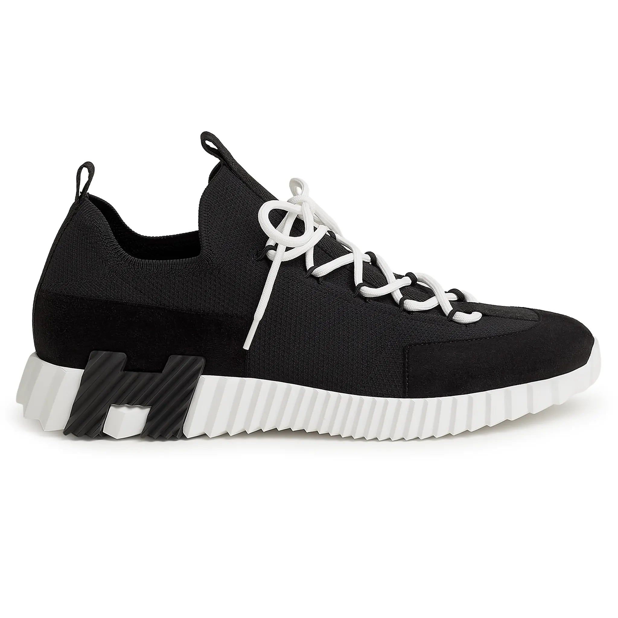 Hermès Paris Hermes Paris Lift Slip-On Noir Blanc Sneaker