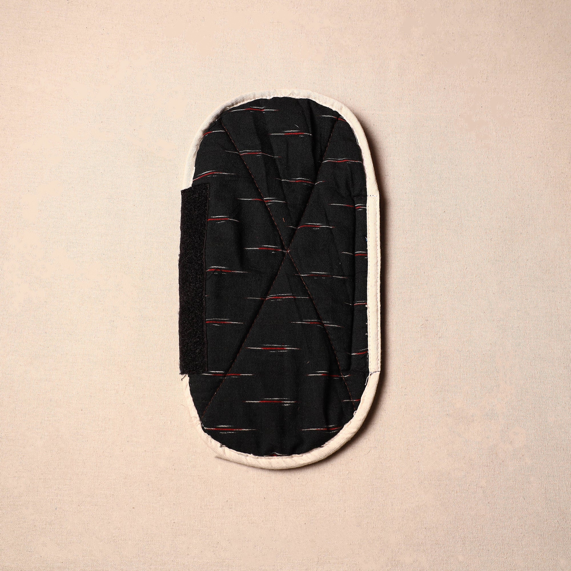 JALPARI Black - Handmade Cotton Fridge Handle Cover 13