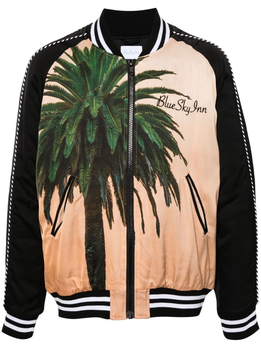 Blue Sky Inn Logo varsity jacket – Viscose 100%