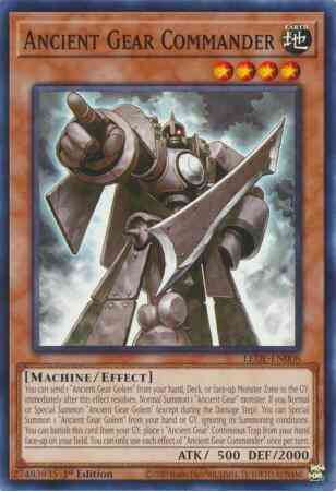 Yu-Gi-Oh! Ancient Gear Commander - LEDE-EN008 - Common - 1st Edition