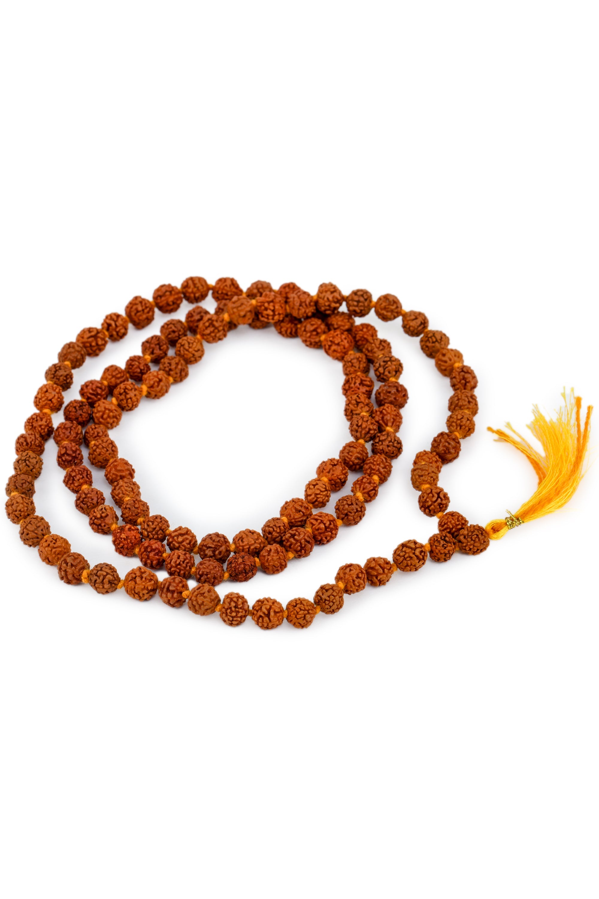 Studio Vaidik Chaitanya 5 mukhi Rudraksha Mala- 6 mm Beads - view 2