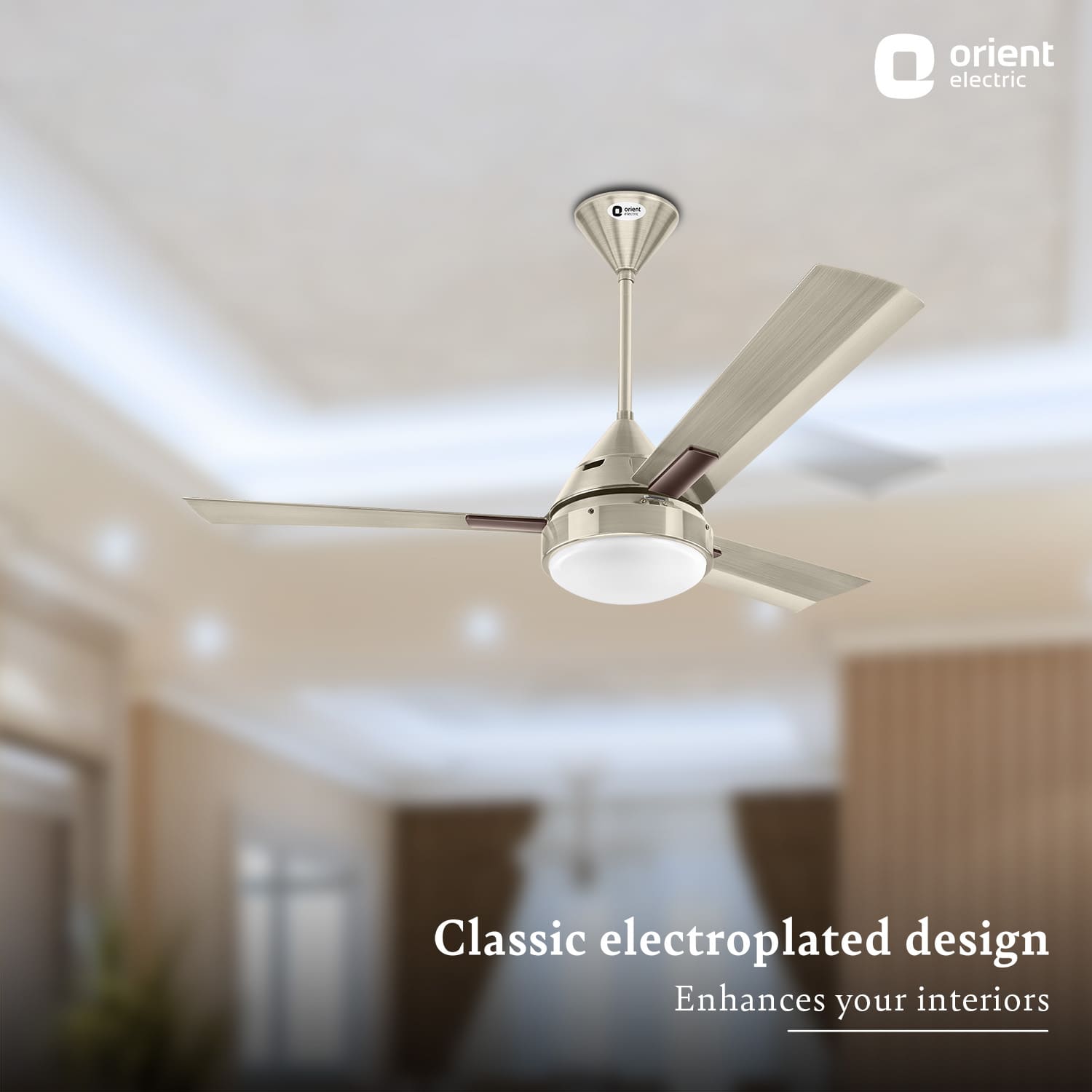 orientelectric Spectra with Remote & Underlight Ceiling Fan - view 2