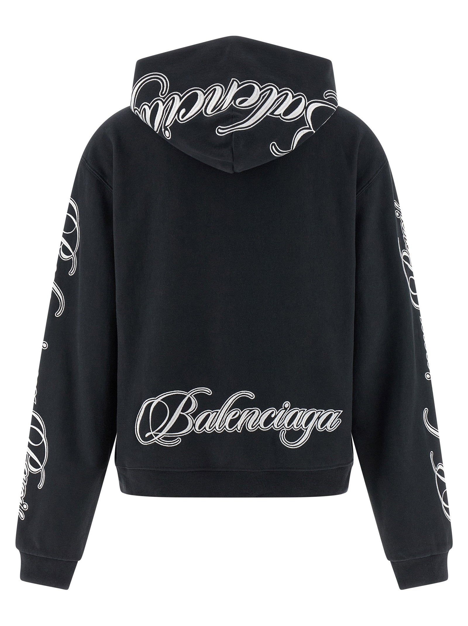 Balenciaga Cursive Hoodie – 100% cotton - view 2