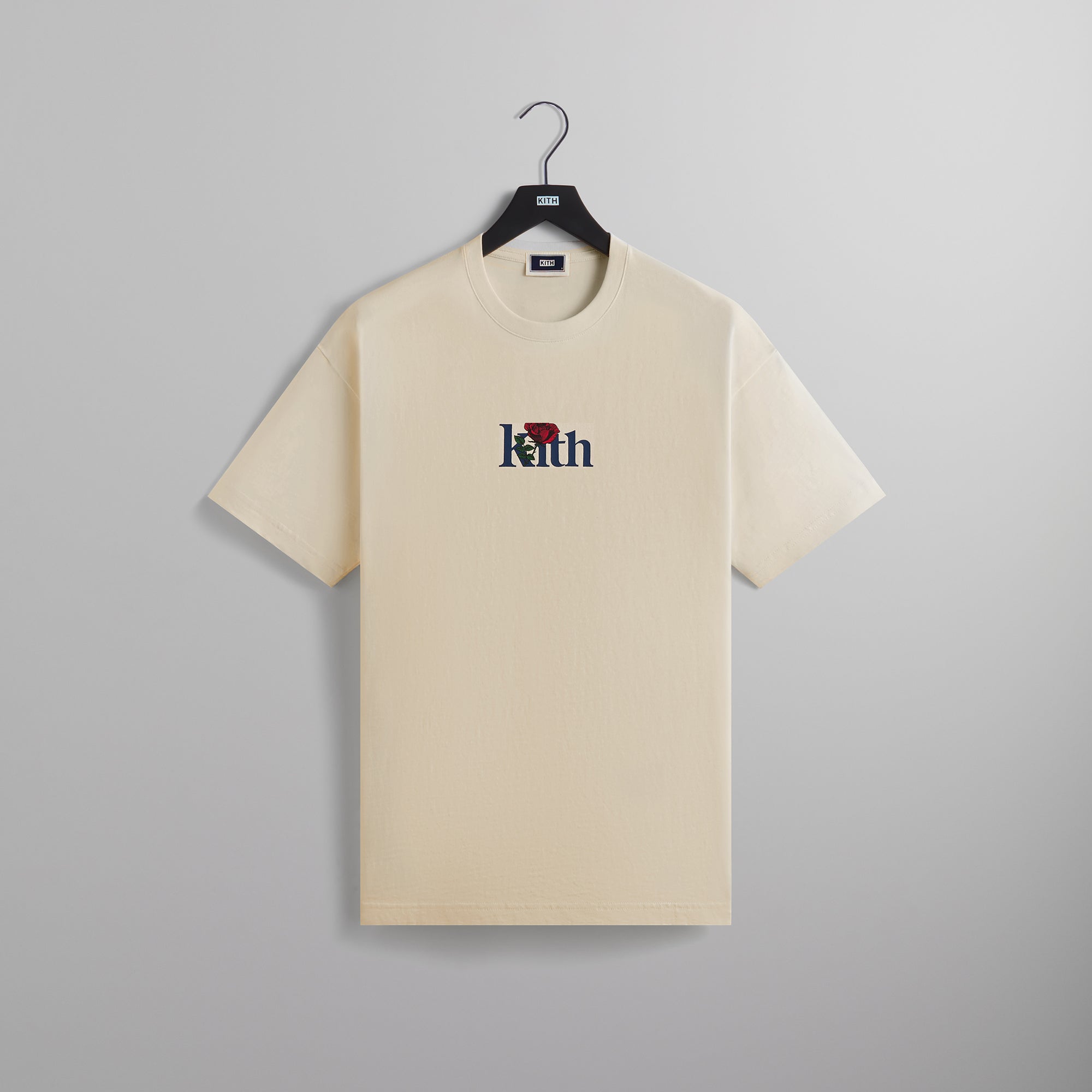 Kith Rose Serif Tee - Sandrift