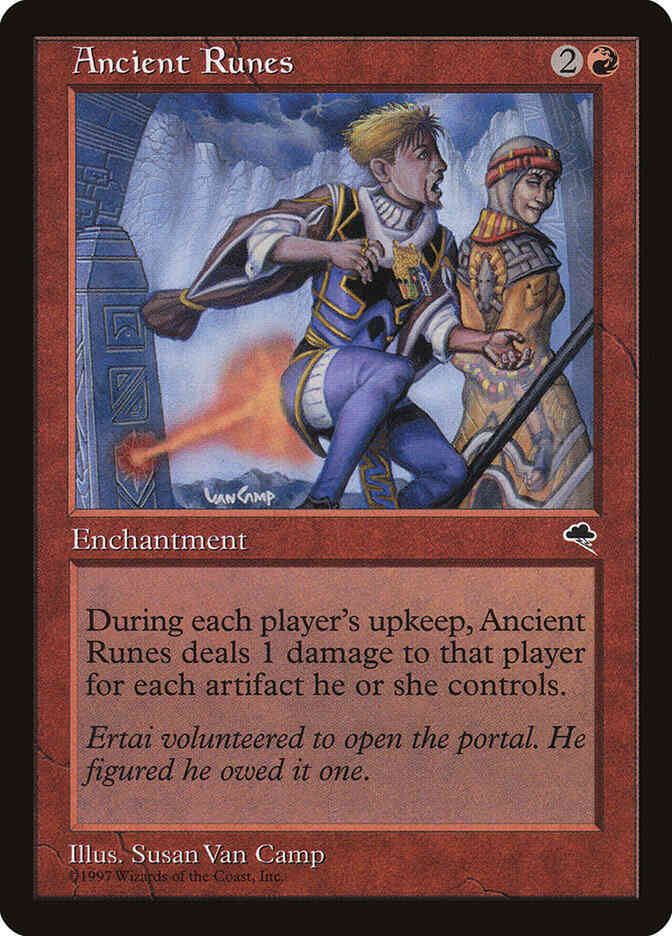 Ancient runes 161 – Magic Ancient Runes [161] [Tempest] [Non-Foil]