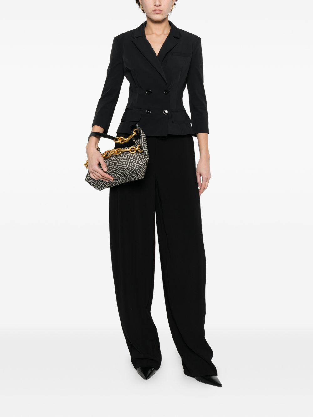 Elisabetta Franchi Wide-leg trousers - view 3