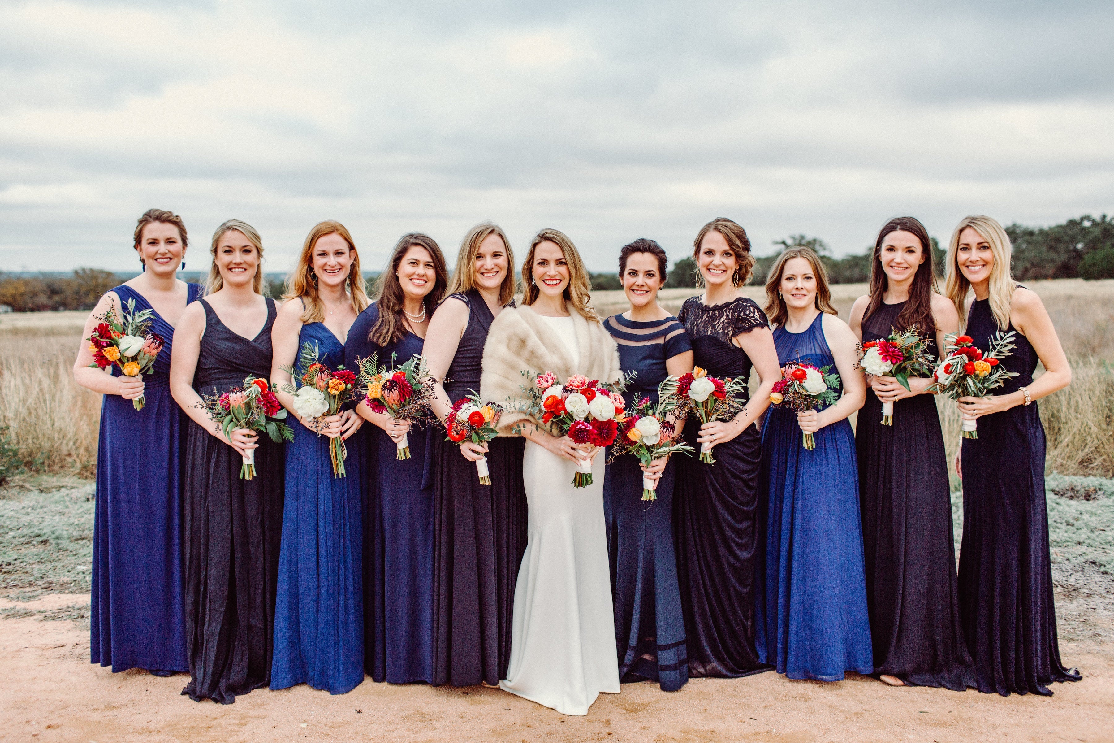 fiftyflowers.com Colorful Winter Wedding - view 2