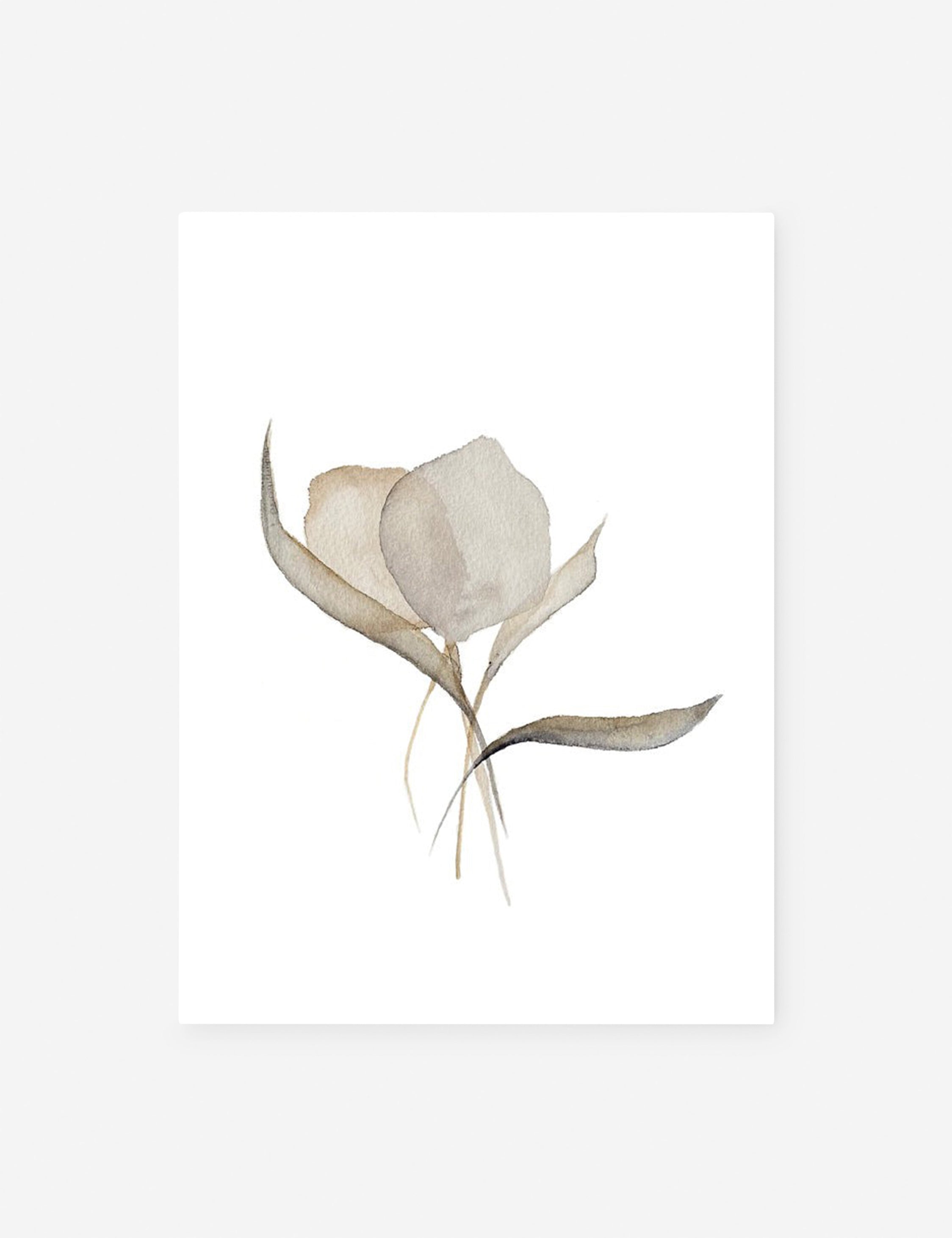 Lulu and Georgia Pale Bouquet Print by Céline Nordenhed