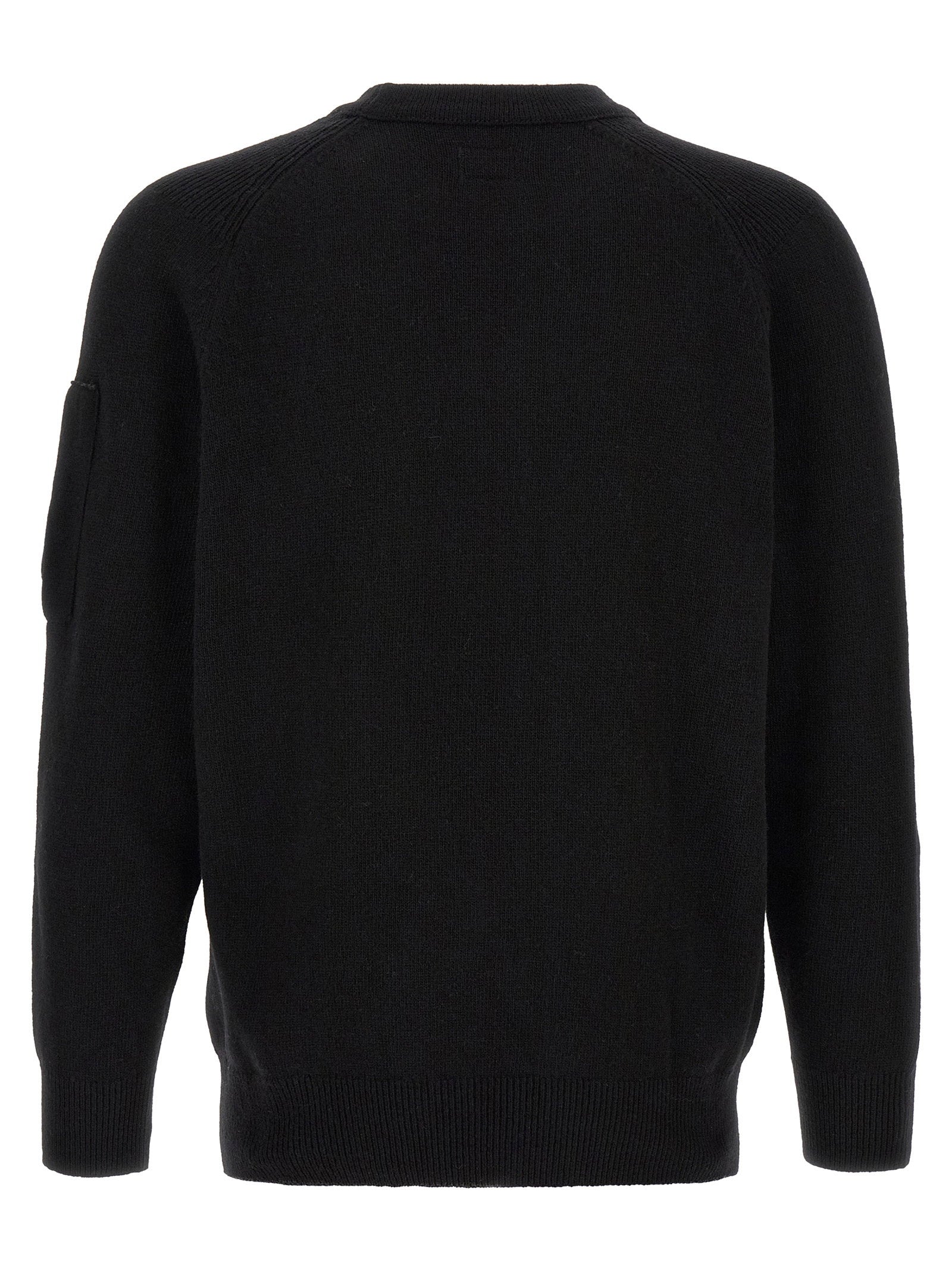 C.p. Company Lambswool Grs Sweater With Lens Detail - view 2