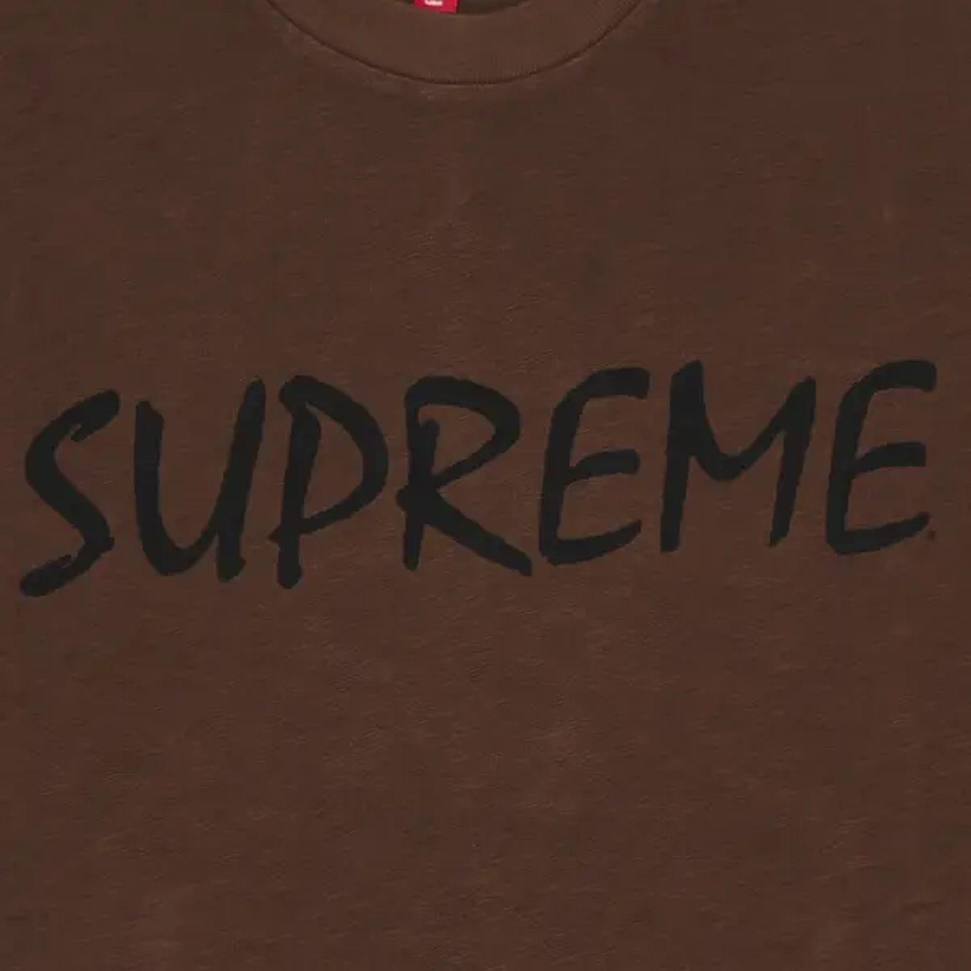Supreme FTP Logo Tshirt Brown - view 2