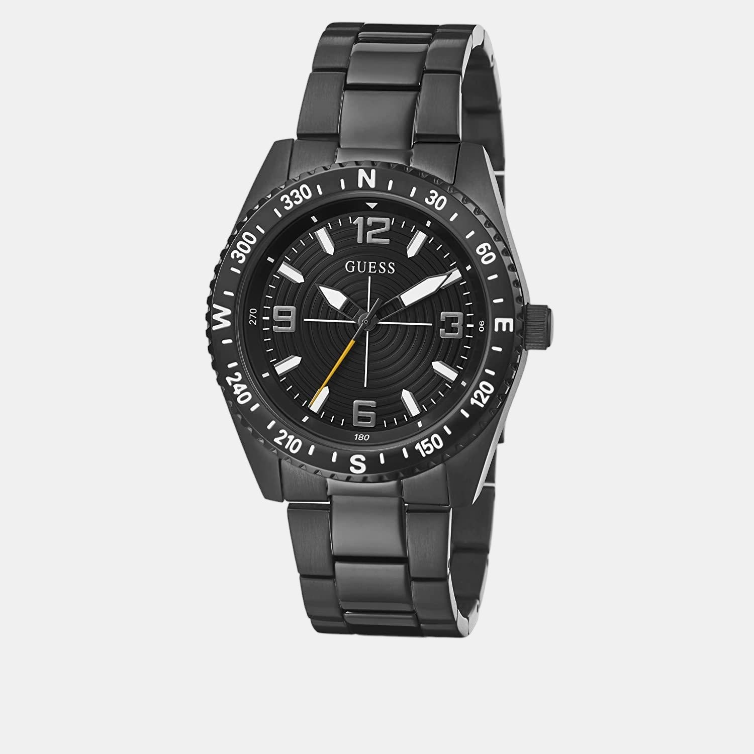 Guess Sport Men Quartz Black Dial Analog Stainless Steel Watch GW0327G2 - view 4