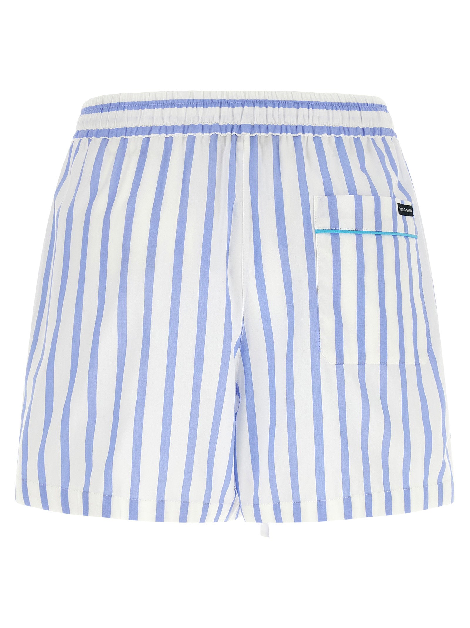 Dolce & Gabbana Striped Bermuda Shorts – 95% cotton 5% silk - view 2