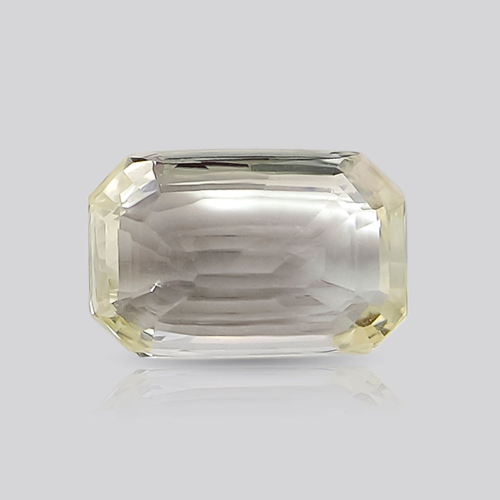 Gemsmantra White Sapphire (5.75 ratti) - view 2
