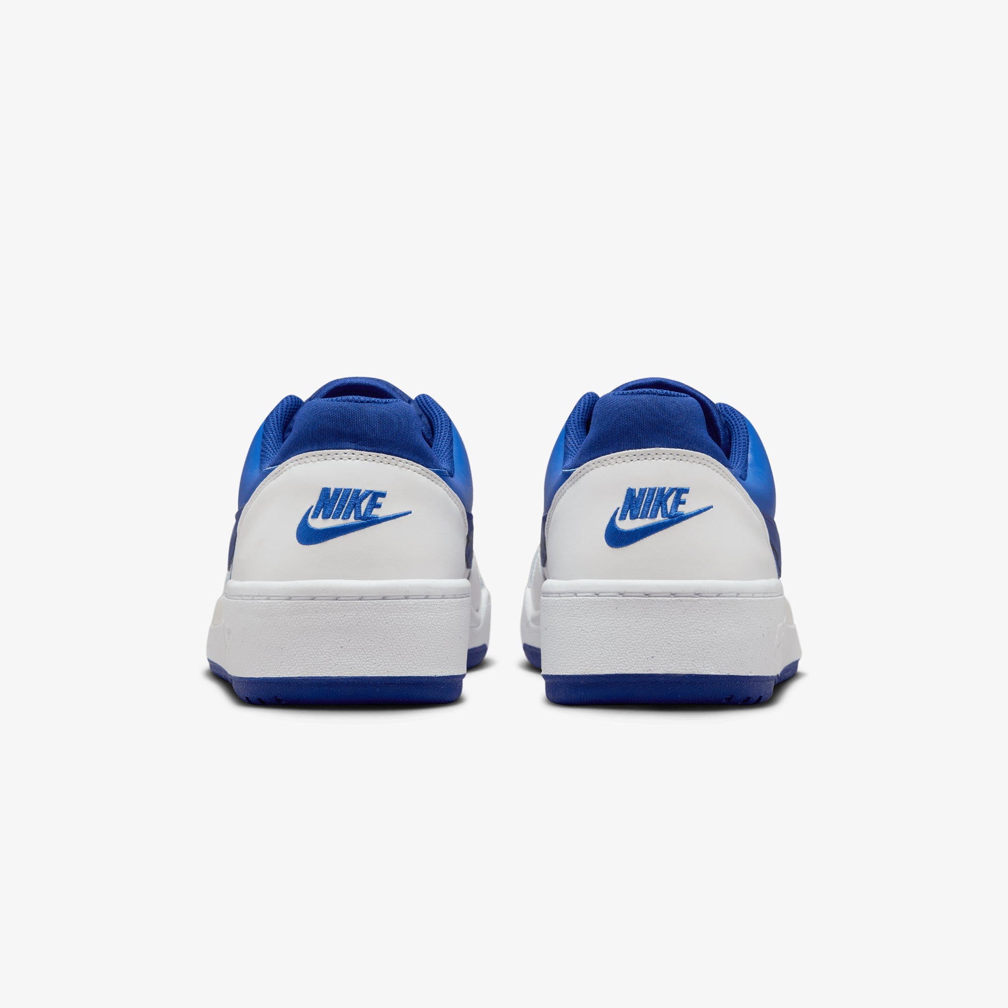 Nike | Full Force Low { Summit White/deep Royal Blue-racer Blue - view 4