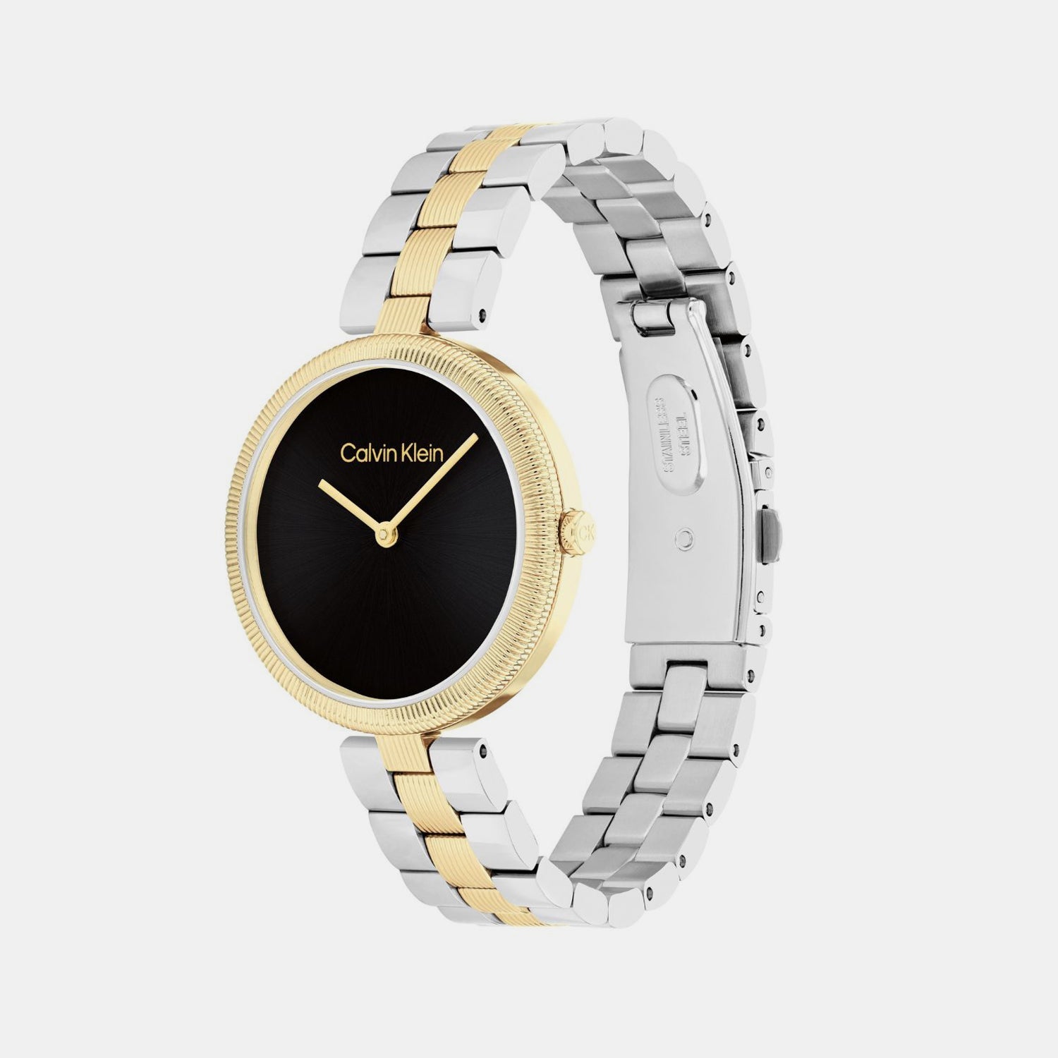 Calvin Klein Gleam Women Quartz Black Dial Analog Stainless Steel Watch 25100012 - view 2