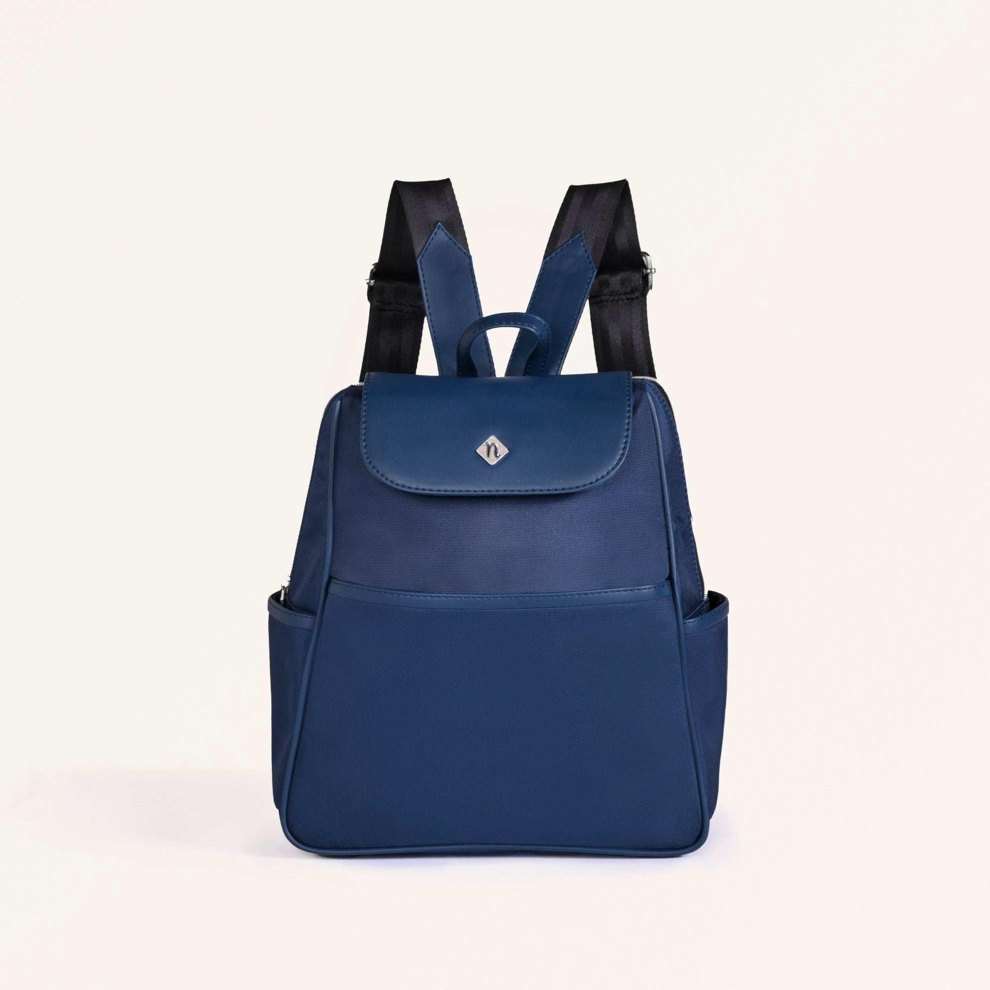 Nestasia Kaizen Small Travel Backpack Navy Blue