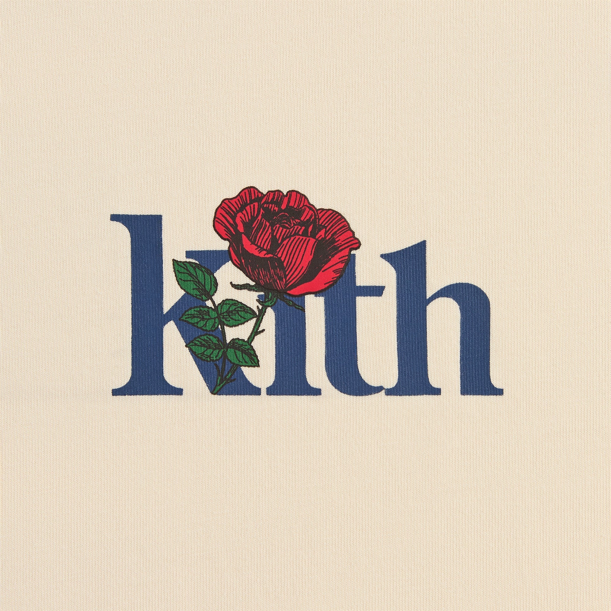 Kith Rose Serif Tee - Sandrift - view 3