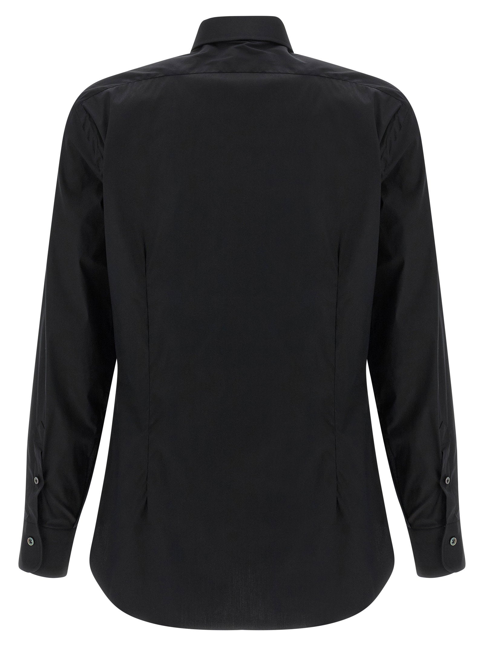 Barba Stretch Cotton Shirt - view 2