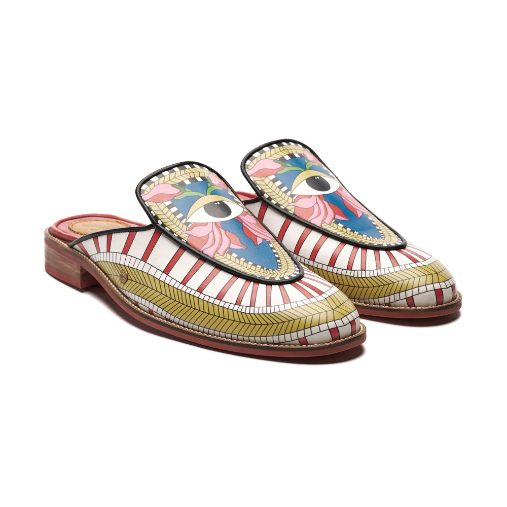 Banjaaran India Peeper Mules Men