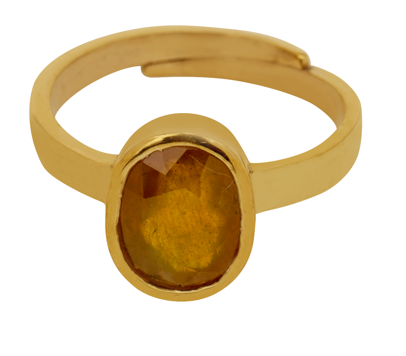 Studio Vaidik Pukhraj/ Yellow Sapphire Ring 7.25 ratti - view 2
