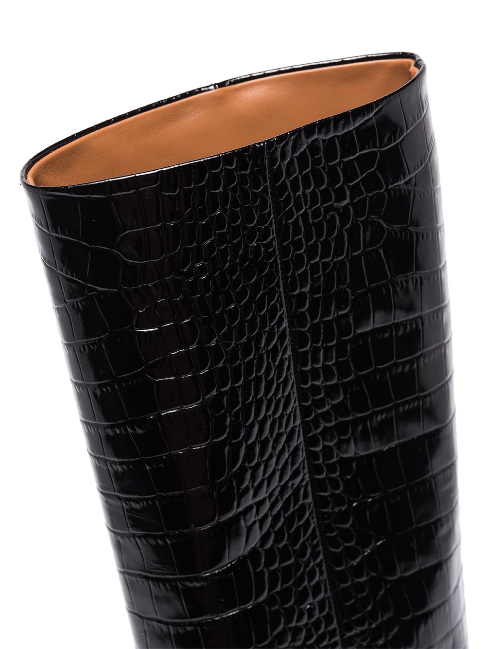 Paris Texas Boots BLACK – Patent Calf Leather 100% - view 2
