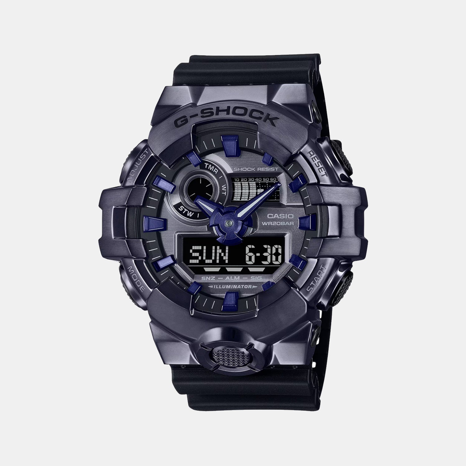 Casio G-Shock Men Quartz Black Dial Analog-Digital Resin Watch G1609