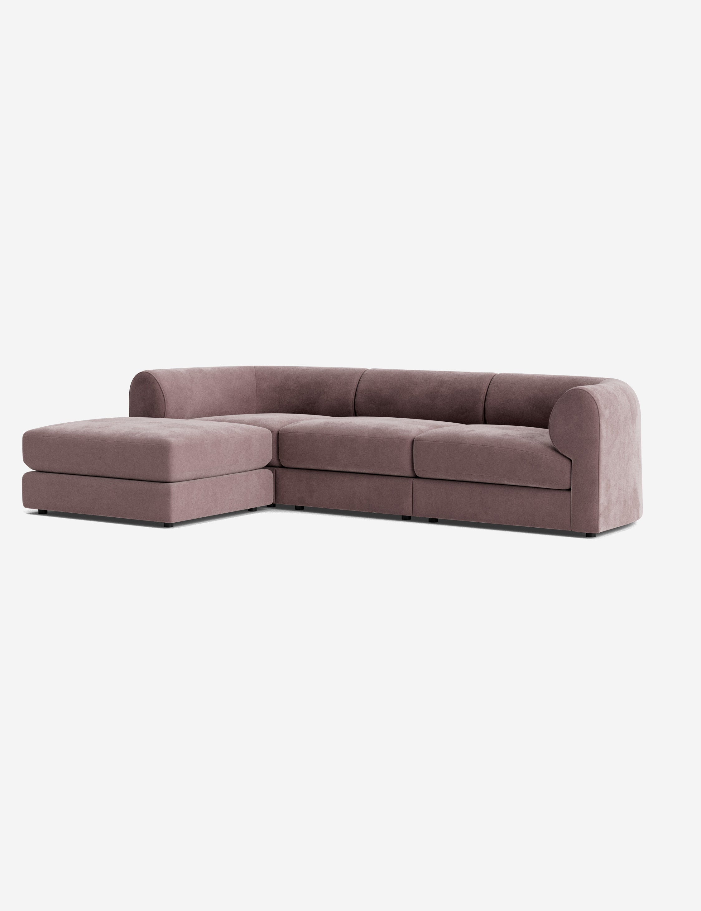 Lulu and Georgia Sergio Modular Sectional Sofa With Ottoman - view 143
