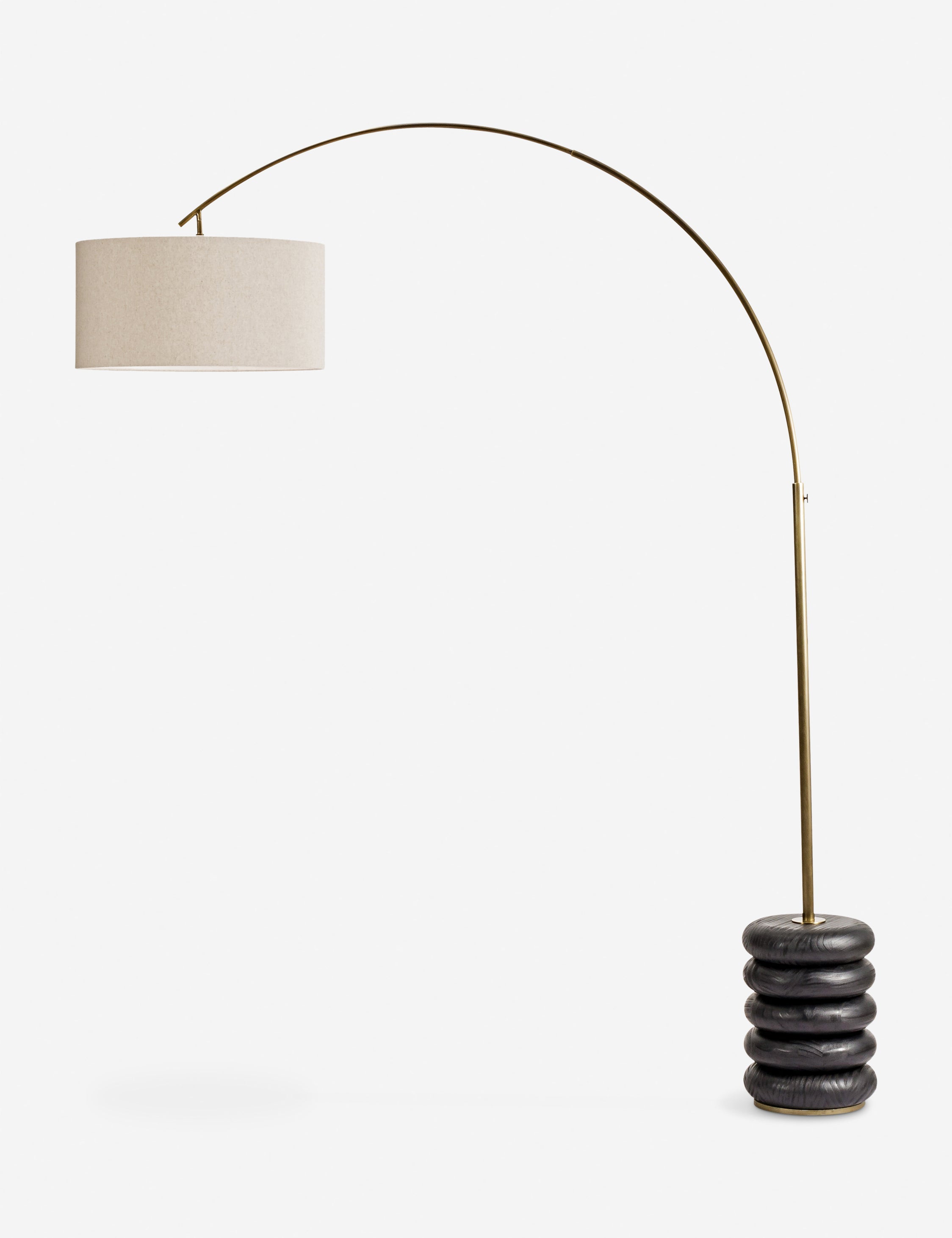 Lulu and Georgia Linus Arc Floor Lamp - view 2