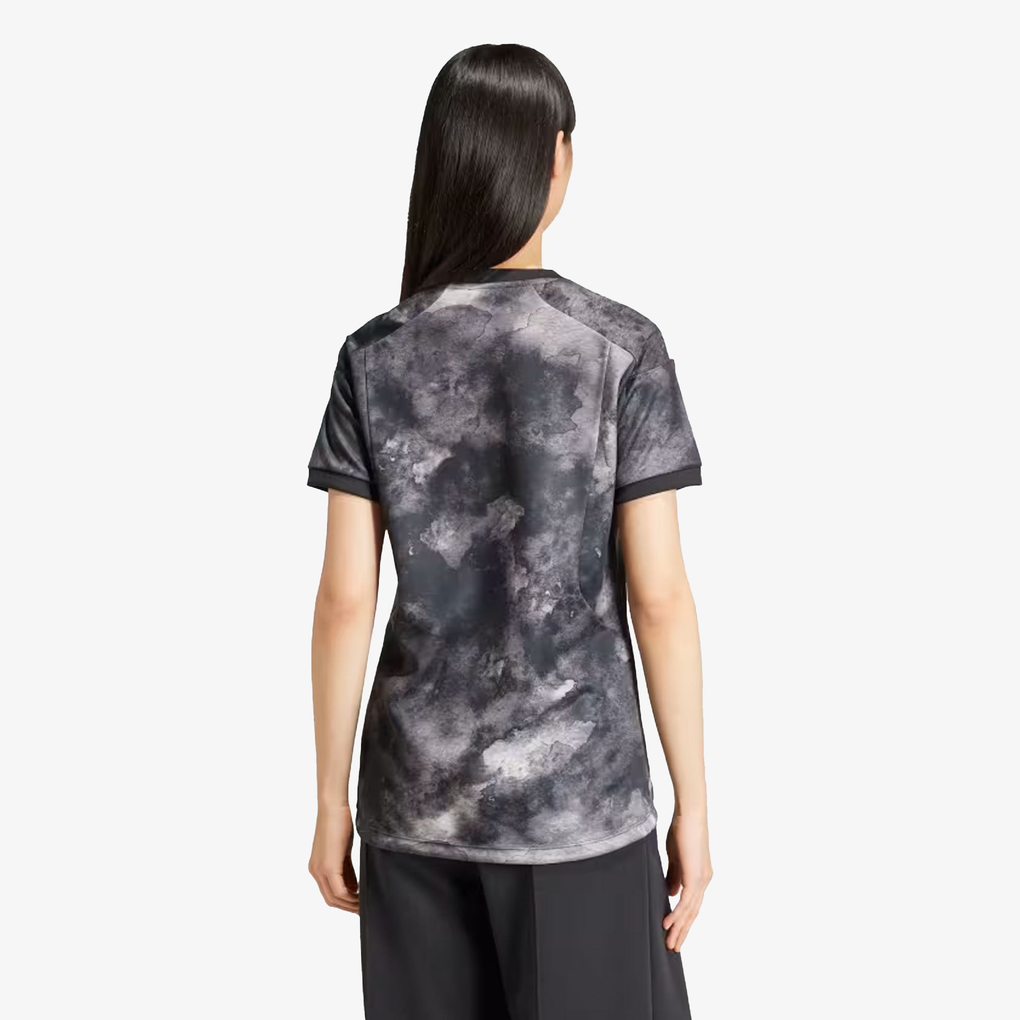 Adidas Originals | 100 THIEVES JERSEY { BLACK/WHITE - view 2