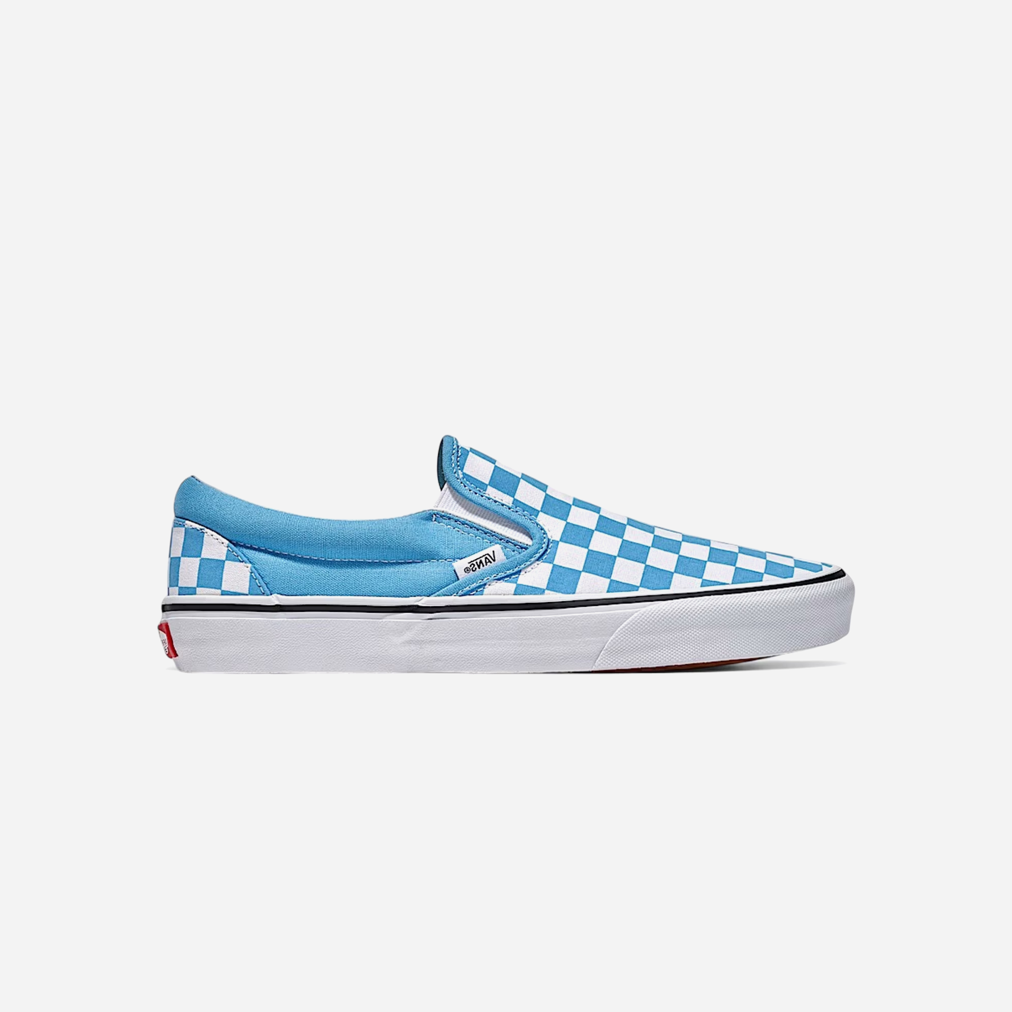Vans Classic Slip-On Checkerboard Shoe Heritage Blue / White