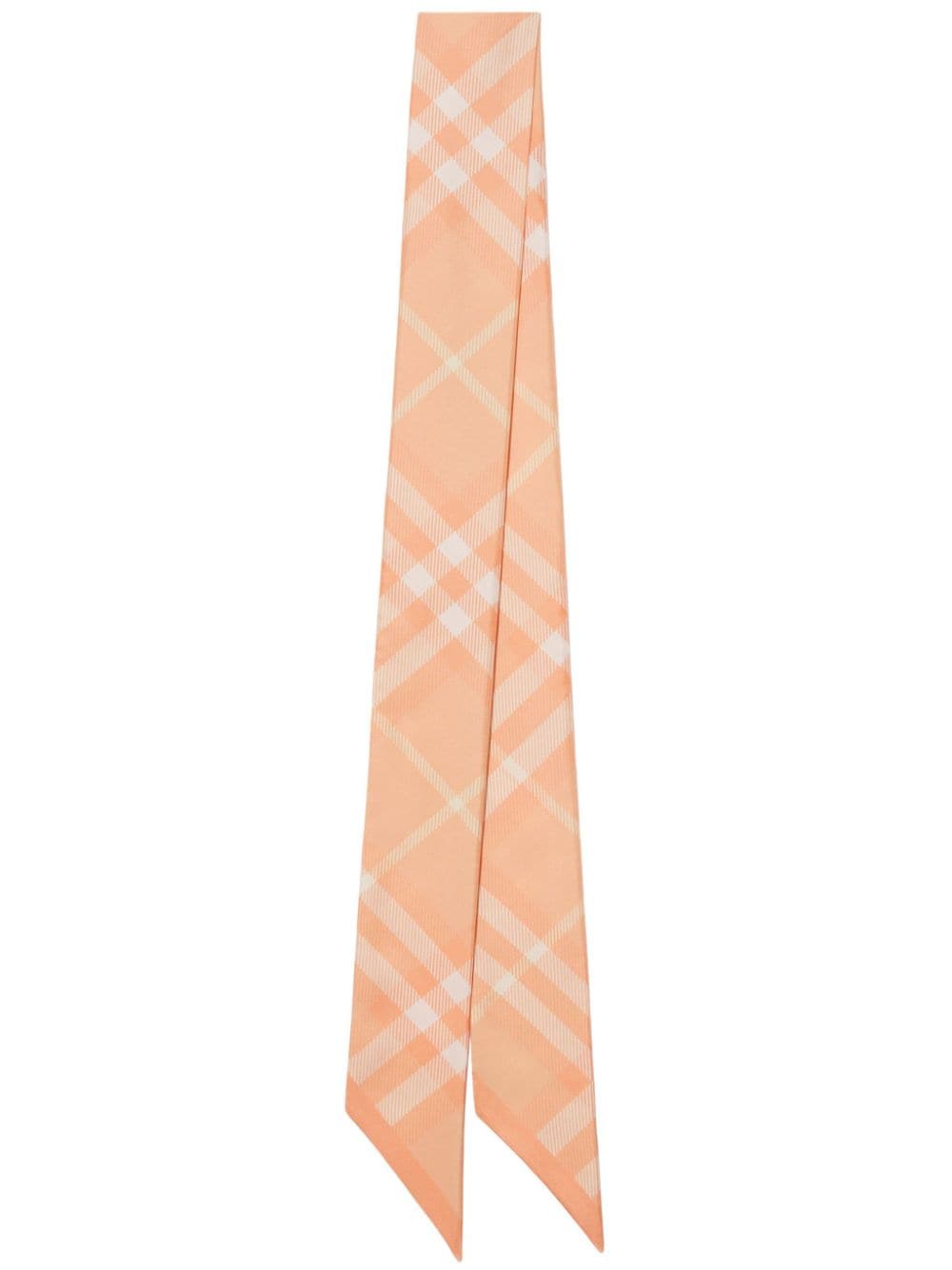 Burberry Skinny Check Silk Scarf – 100% SILK