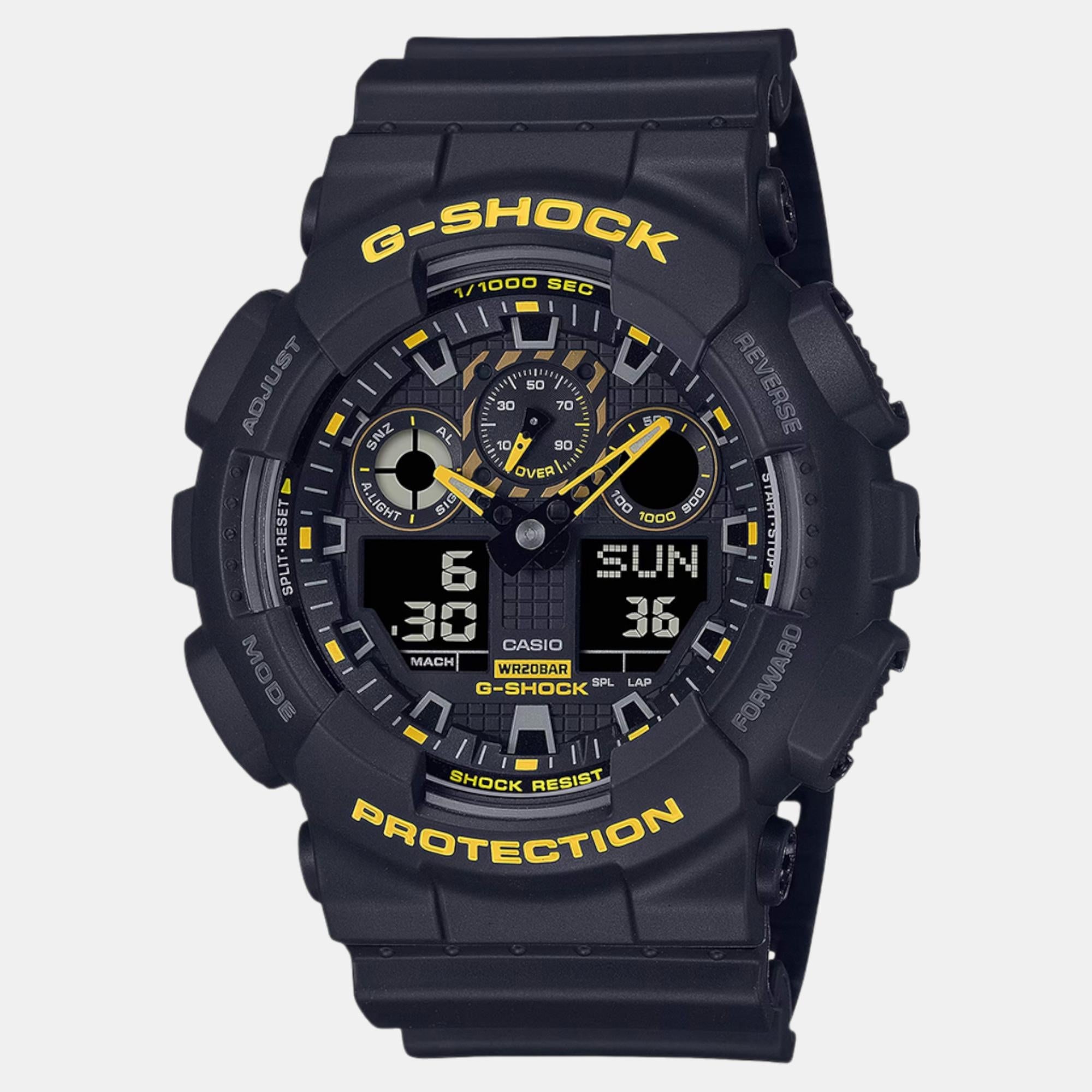 Casio G-Shock Men Quartz Black Dial Analog-Digital Resin Watch G1486