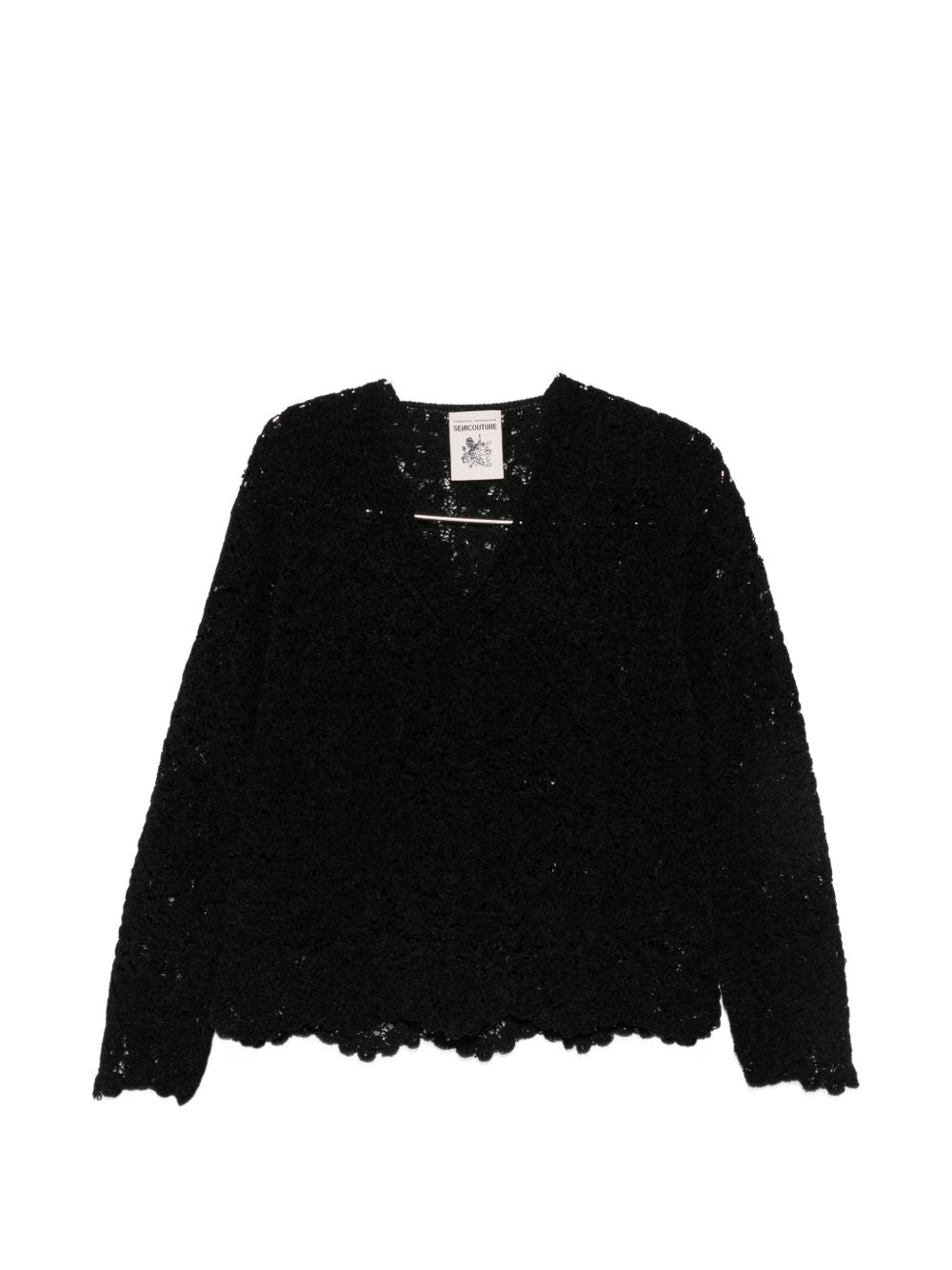 Semicouture t-shirts – Semicouture Sweater – 100% Polyester