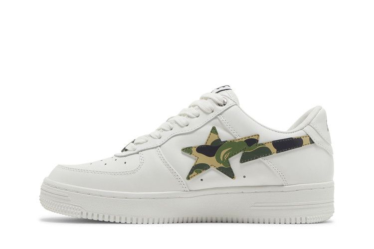 A Bathing Ape Bape Sta Low ABC Camo White Green (2022) - view 3