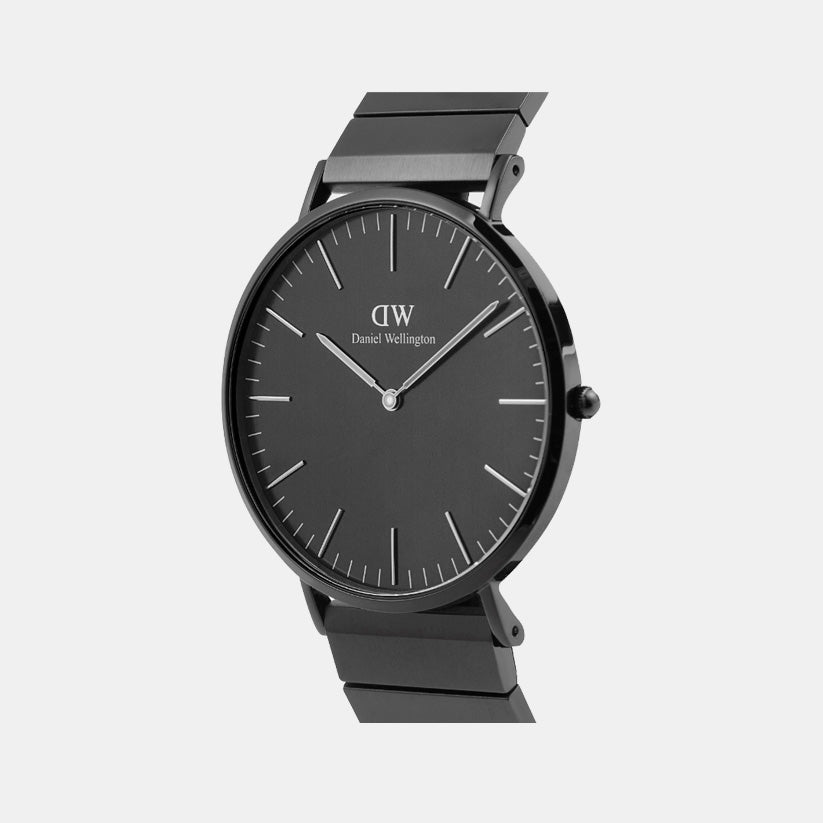 Daniel Wellington Classic Men Quartz Black Dial Analog Stainless Steel Watch DW00100778 - view 2