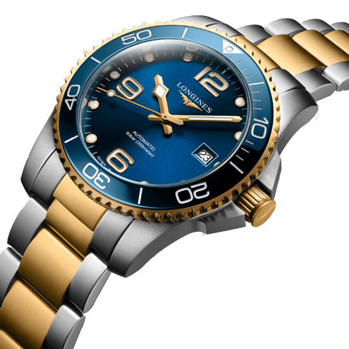 Longines Hydroconquest Sunray Blue Dial Men 41mm