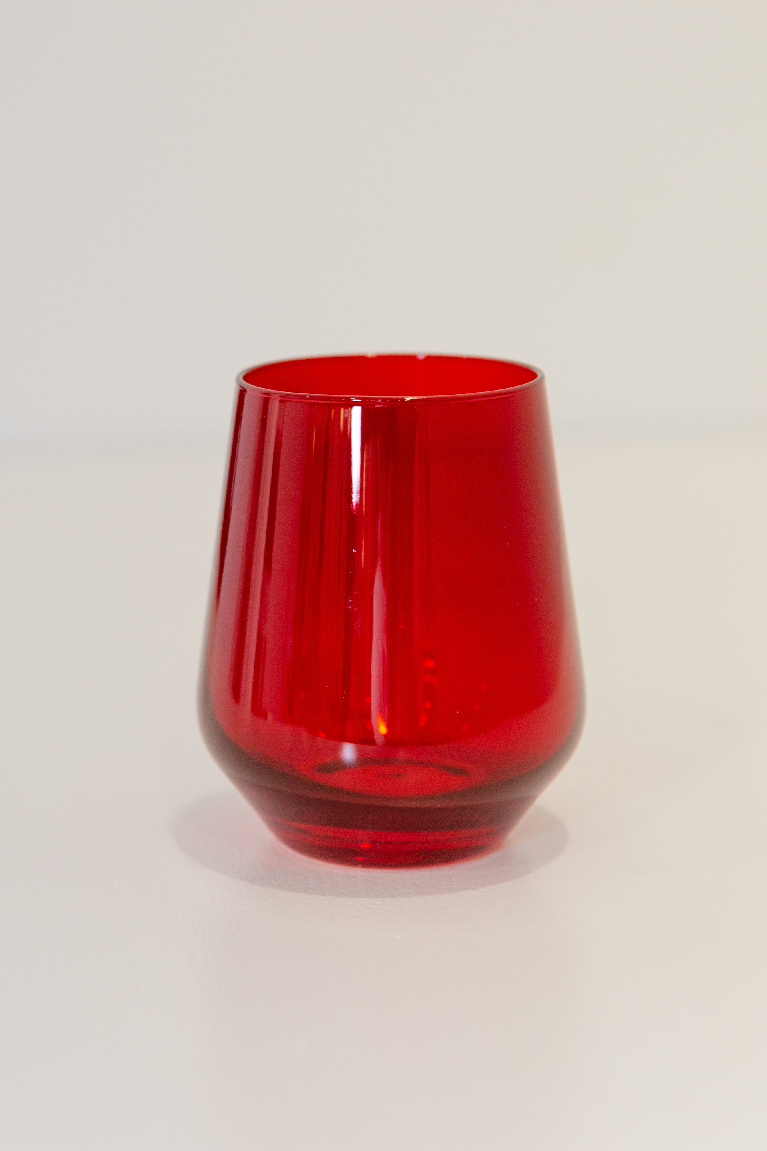 Estelle Colored Glass Estelle Colored Wine Stemless - Set of 6 {Custom Set} - view 10
