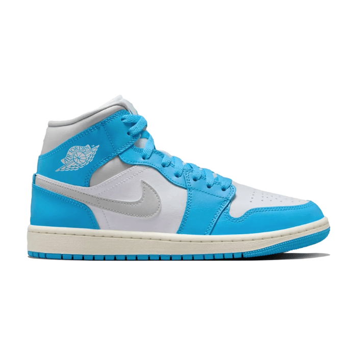 HYPE ELIXIR Air Jordan 1 Mid Dark Powder Blue (Women's)